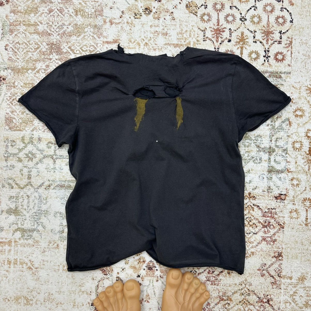 Nirvana × Vintage Vintage Nirvana T-shirts Big Logo Crazy Fit Trashed Y2K 00s Size US M / EU 48-50 / 2 - 2 Thumbnail