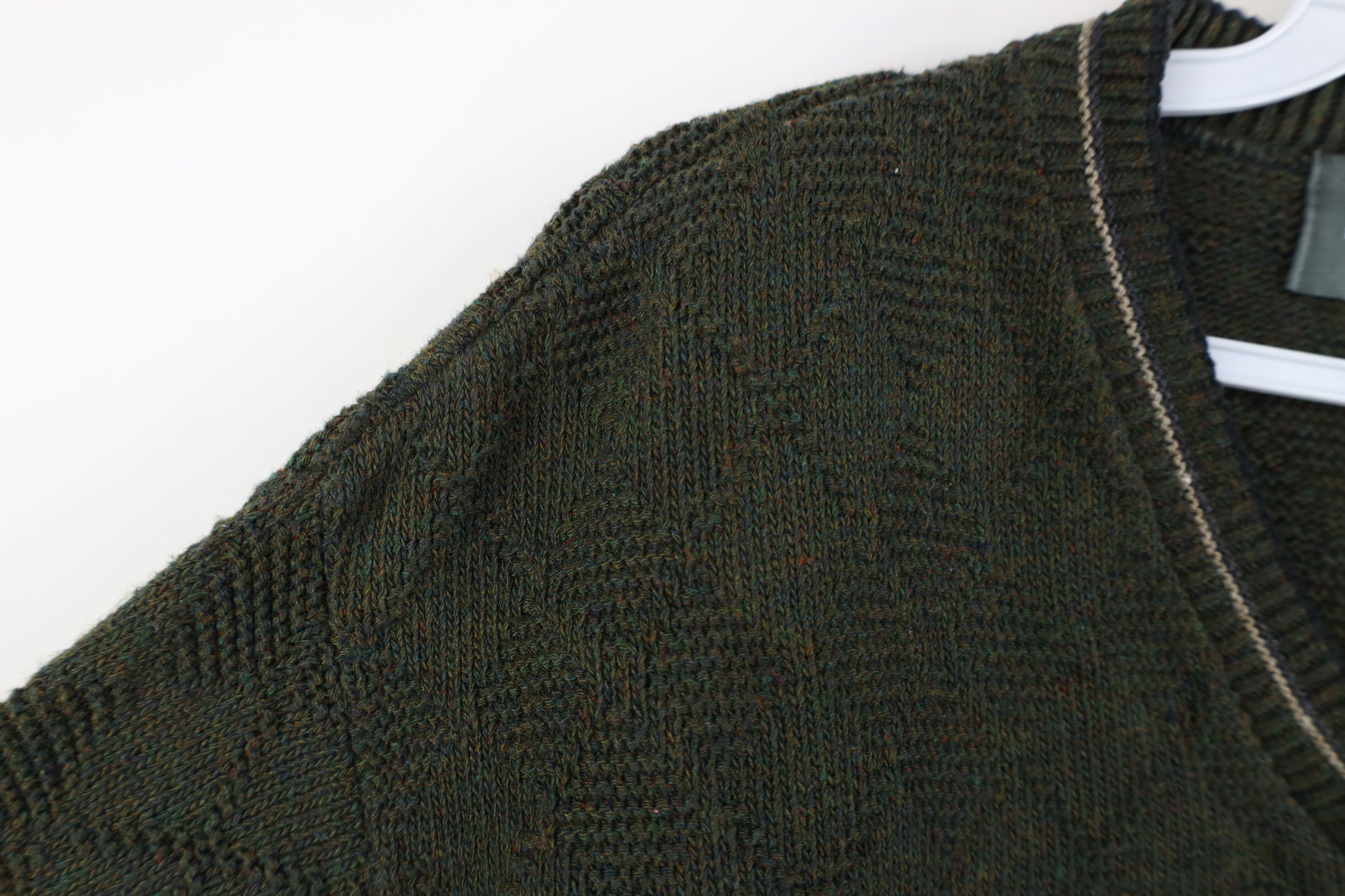 Vintage Vintage 90s Streetwear Fleck Argyle Golf Knit Sweater USA Size US M / EU 48-50 / 2 - 6 Thumbnail