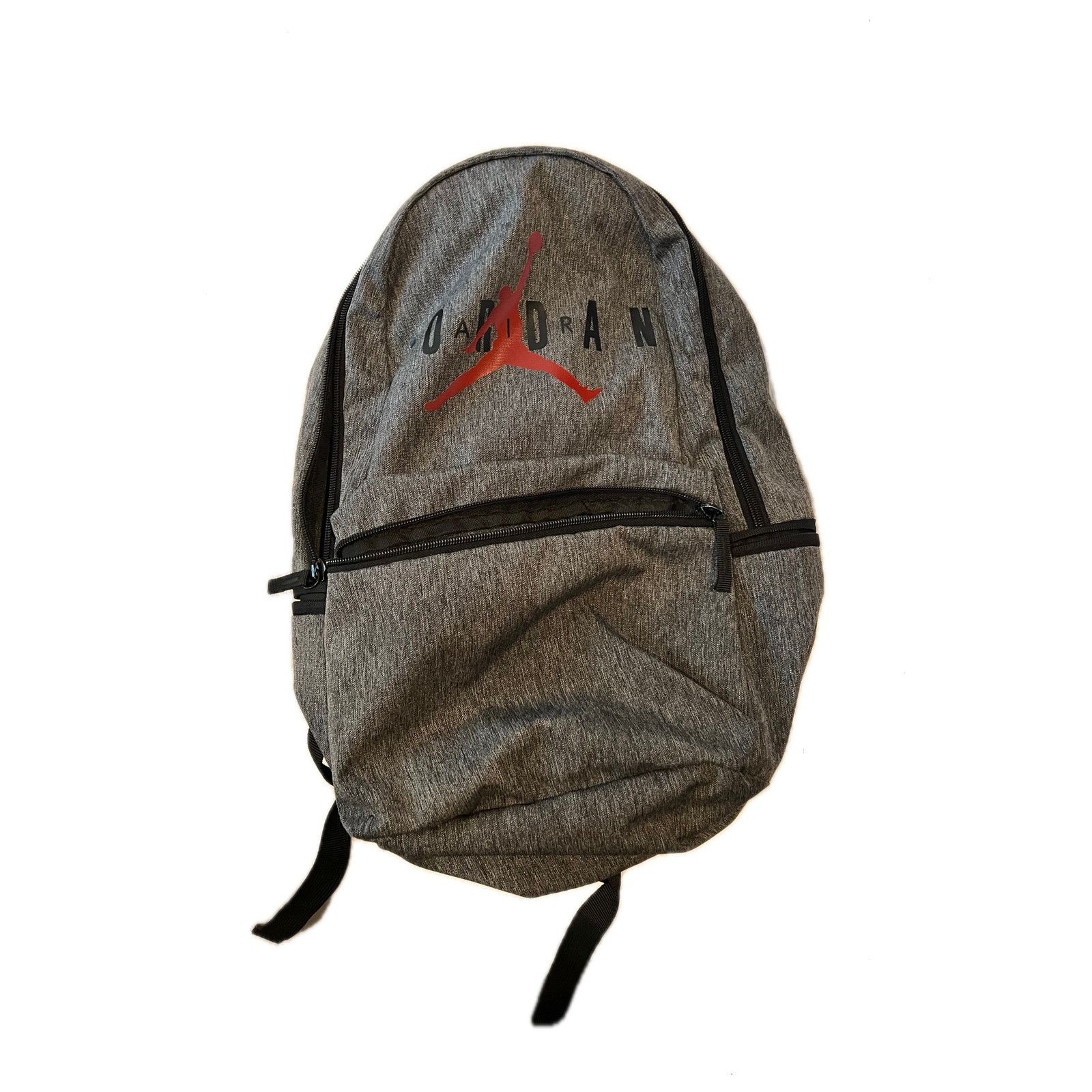 Nike Nike Air Jordan Black Gray School Backpack 20L Size ONE SIZE - 1 Thumbnail