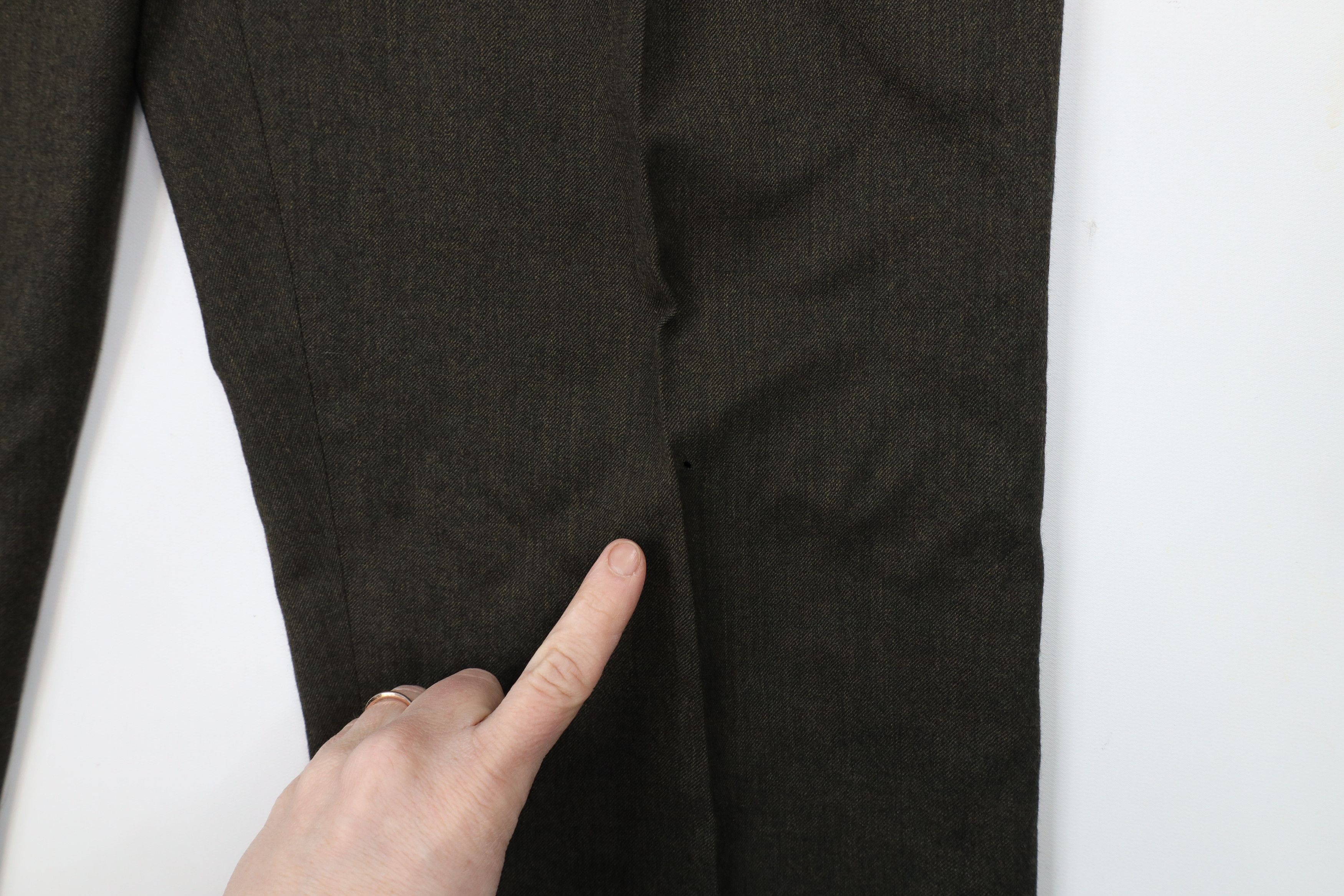Vintage Vintage 90s Streetwear Wide Leg Chino Pants Trousers Green Size US 32 / EU 48 - 5 Thumbnail