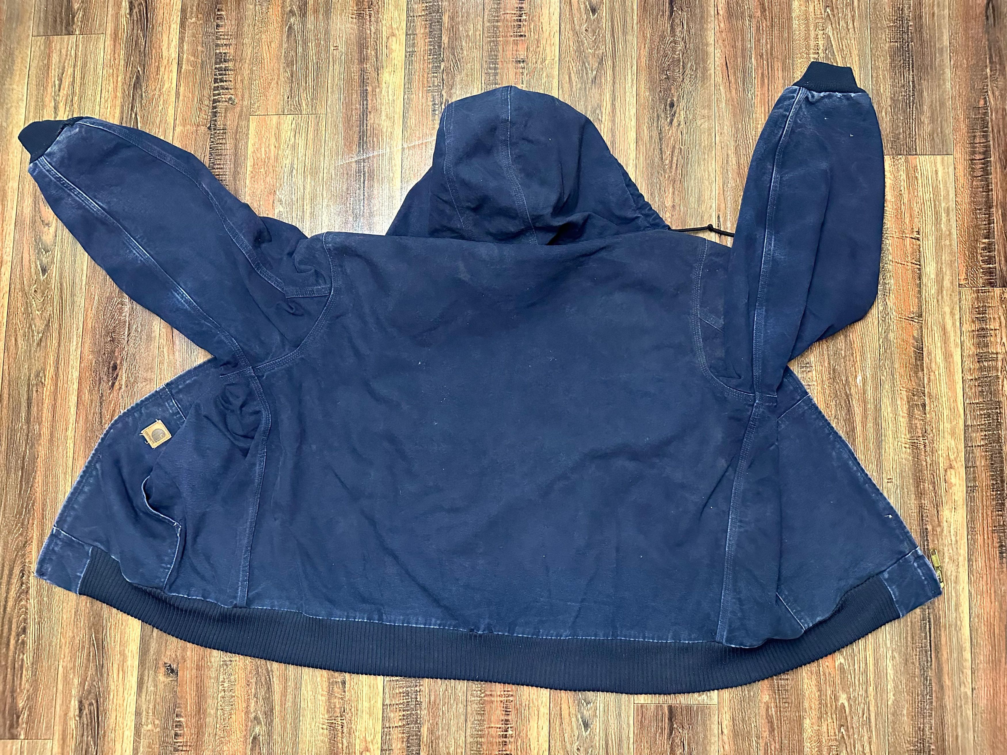 Carhartt × Vintage Vintage Carhartt Hooded Jacket J130 MDT Size US XL / EU 56 / 4 - 5 Thumbnail
