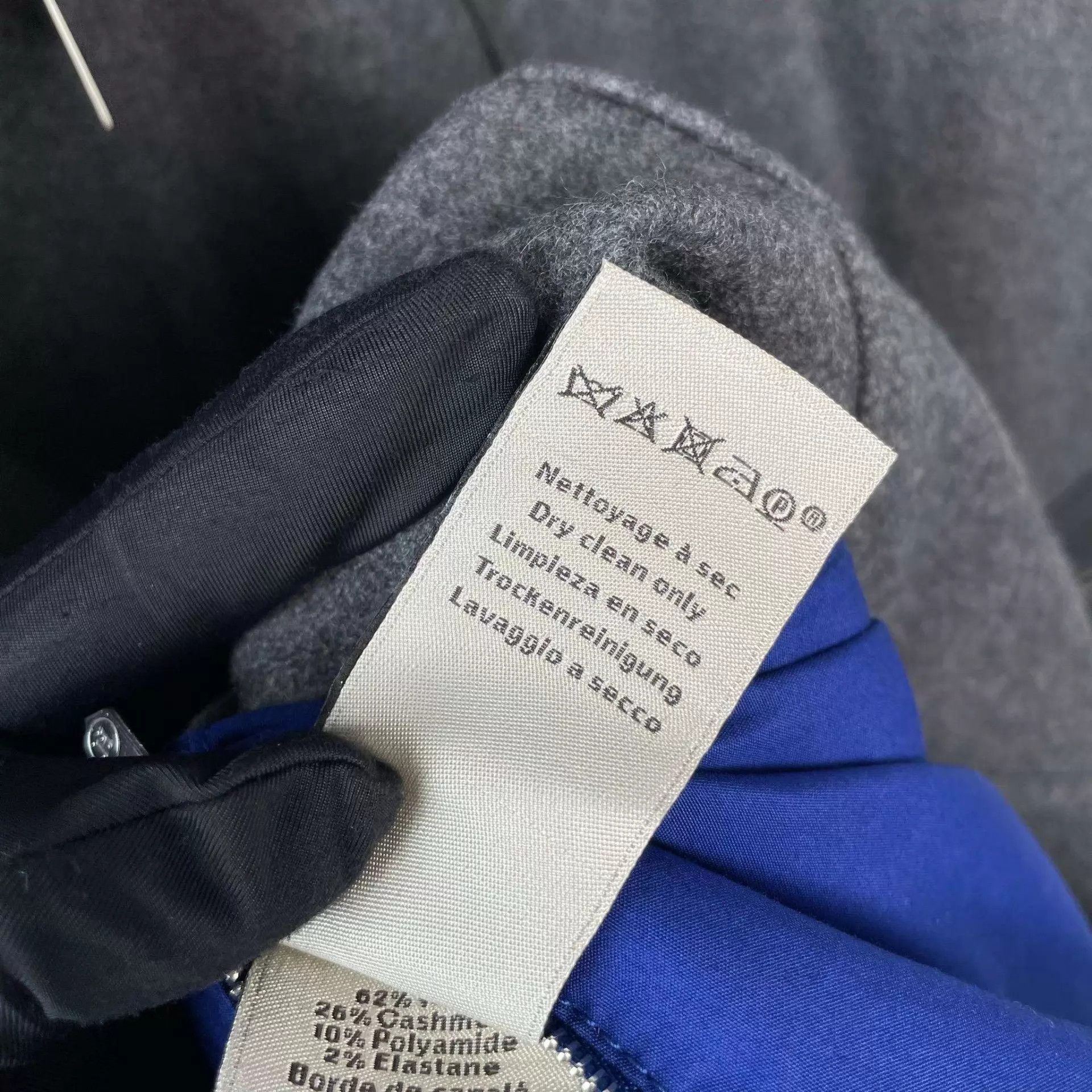 Hermes Hermès 98-new gray wool coat 50 Size US M / EU 48-50 / 2 - 5 Thumbnail