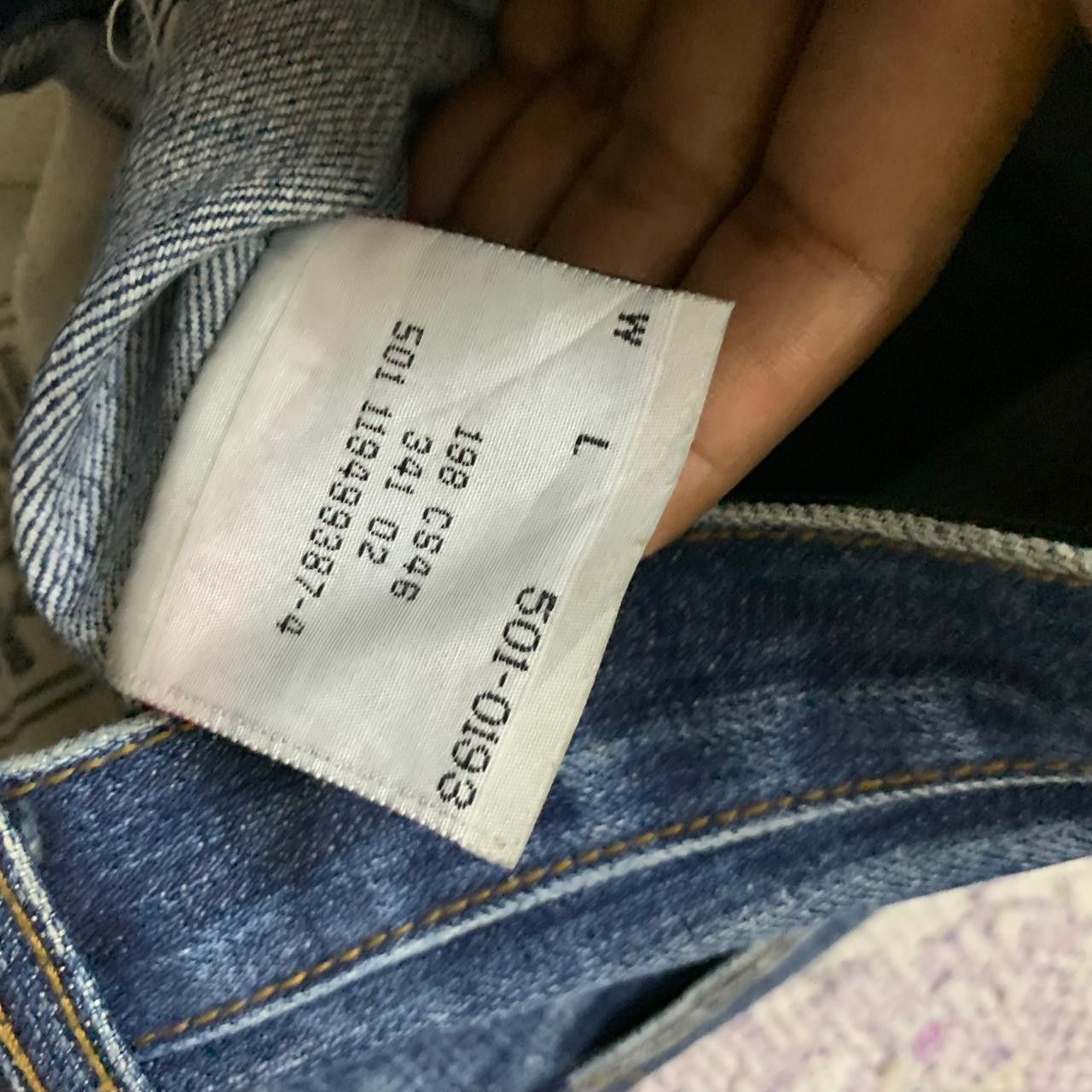 Vintage vintage y2k levis selvage inspired denim Size US 32 / EU 48 - 11 Thumbnail