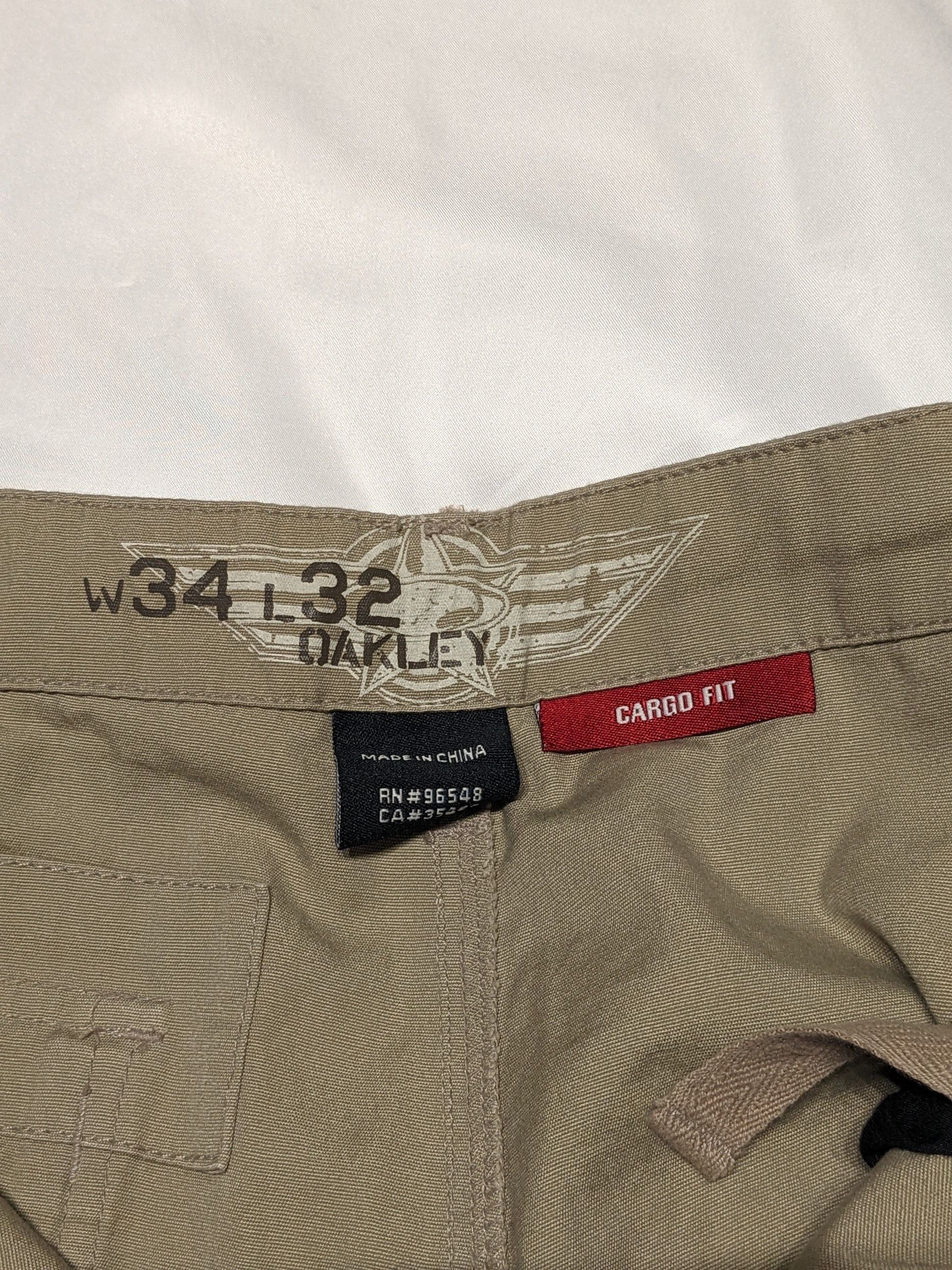 Oakley Vintage Oakley Cargo Pants men's 34 32 Size US 34 / EU 50 - 5 Thumbnail
