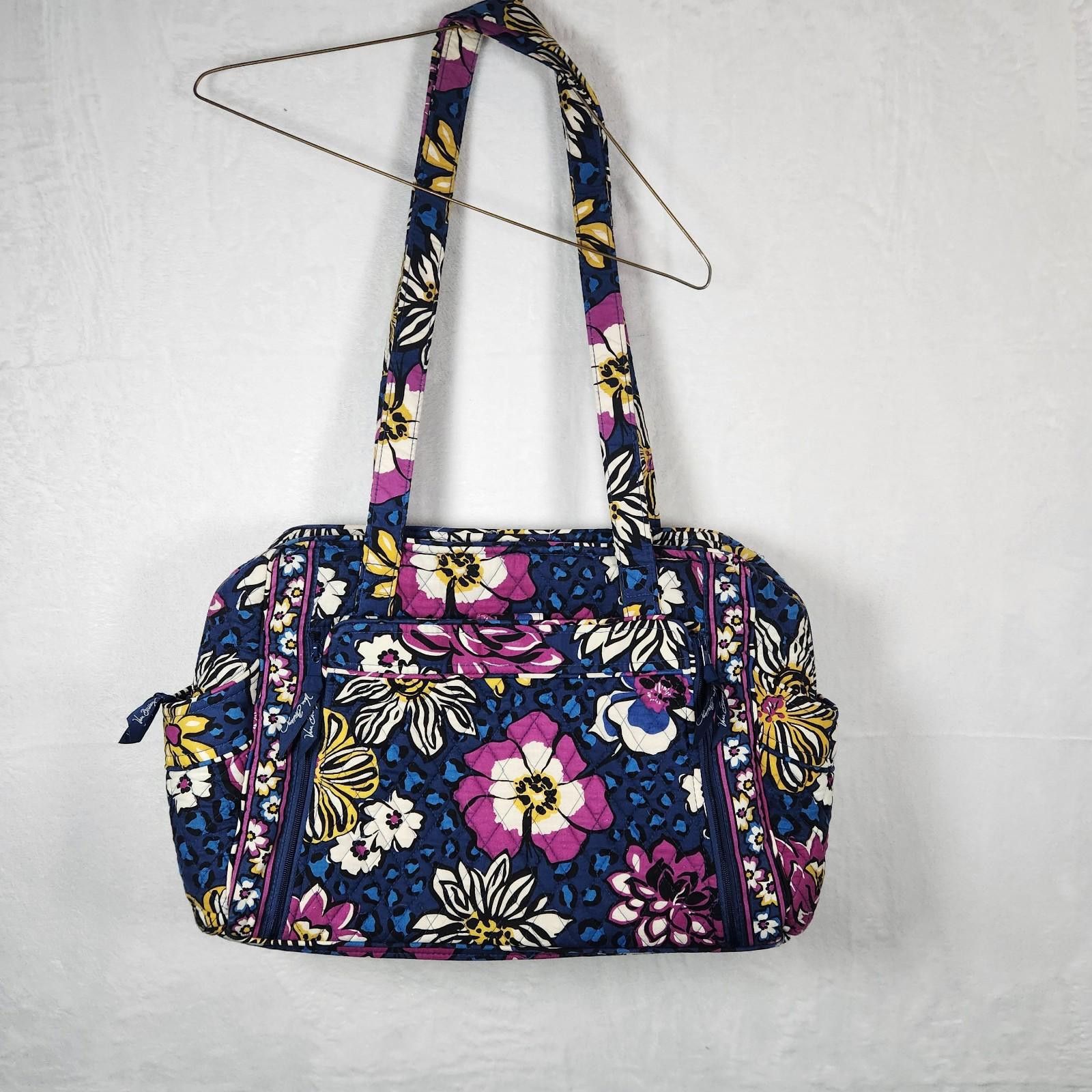 Designer Vera Bradley African Violet Make A Change Diaper Bag Size ONE SIZE - 1 Thumbnail