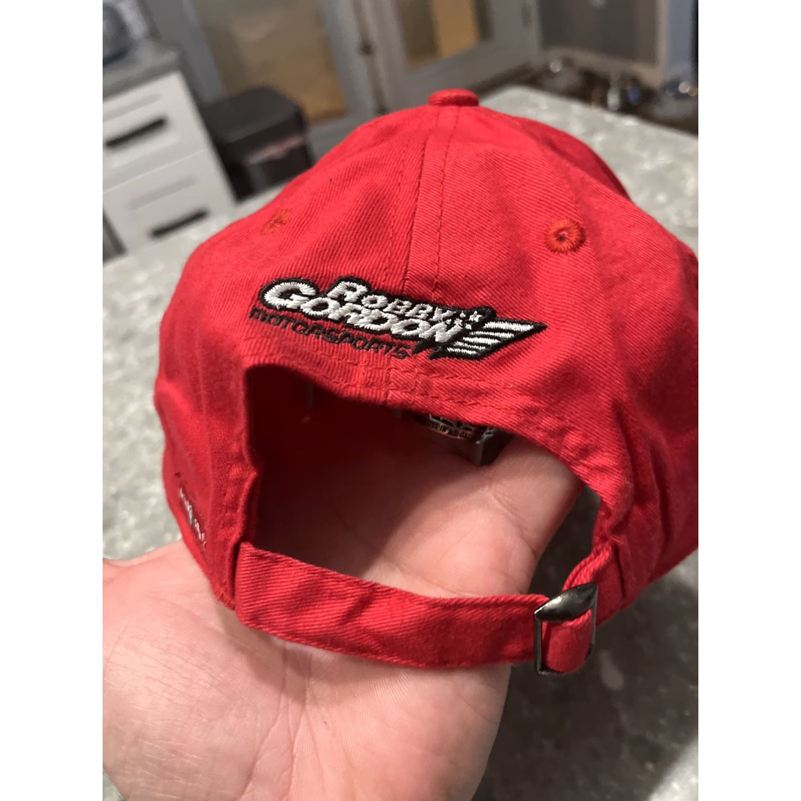 Vintage Jim Beam Racing Robby Gordan Motorsports #7 Adjustable Hat Size ONE SIZE - 3 Thumbnail