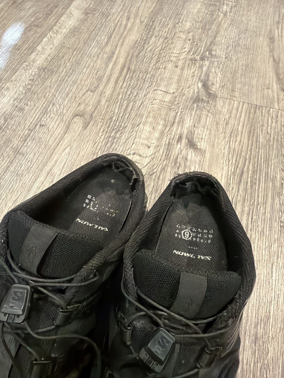 Maison Margiela × Salomon MM6 x Salomon XT-4 black mules Size US 8.5 / EU 41-42 - 6 Thumbnail