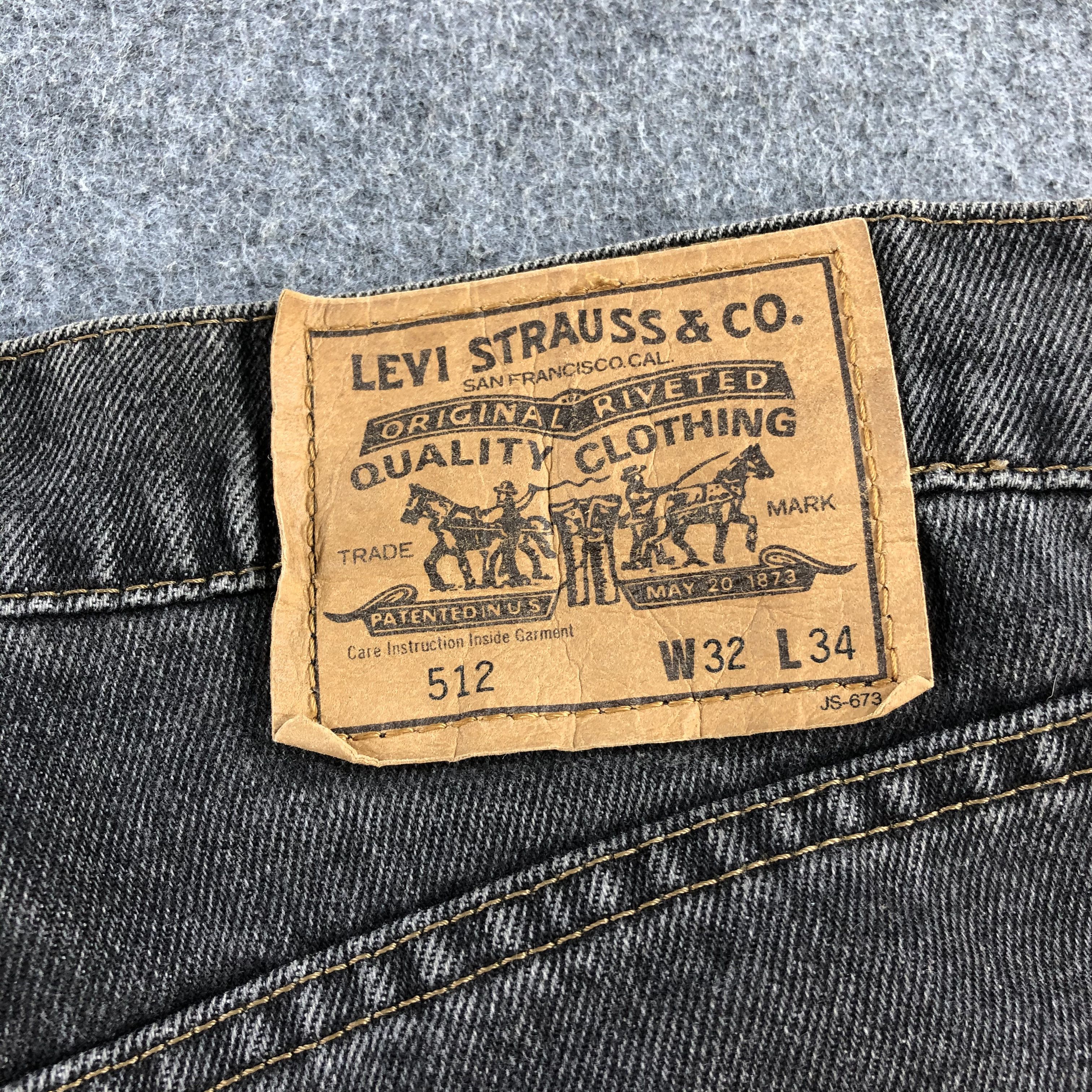 Levi's Vintage 90s Levis 512 Earth Tone Jeans-J1867 Size US 31 - 5 Thumbnail
