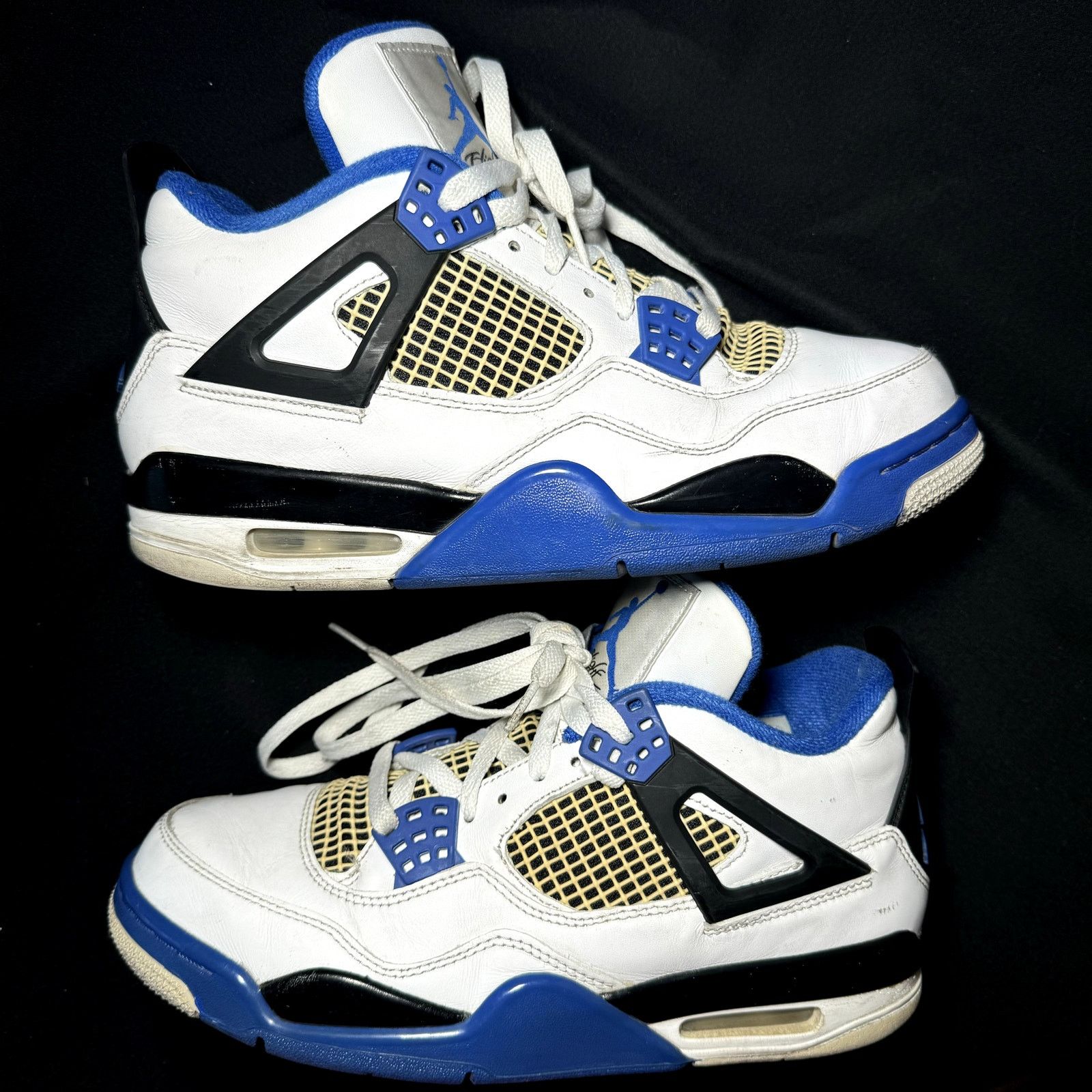 Jordan Brand × Nike Size 8 - Nike Air Jordan 4 Retro Motorsports Men's Shoes Size US 8 / EU 41 - 3 Thumbnail