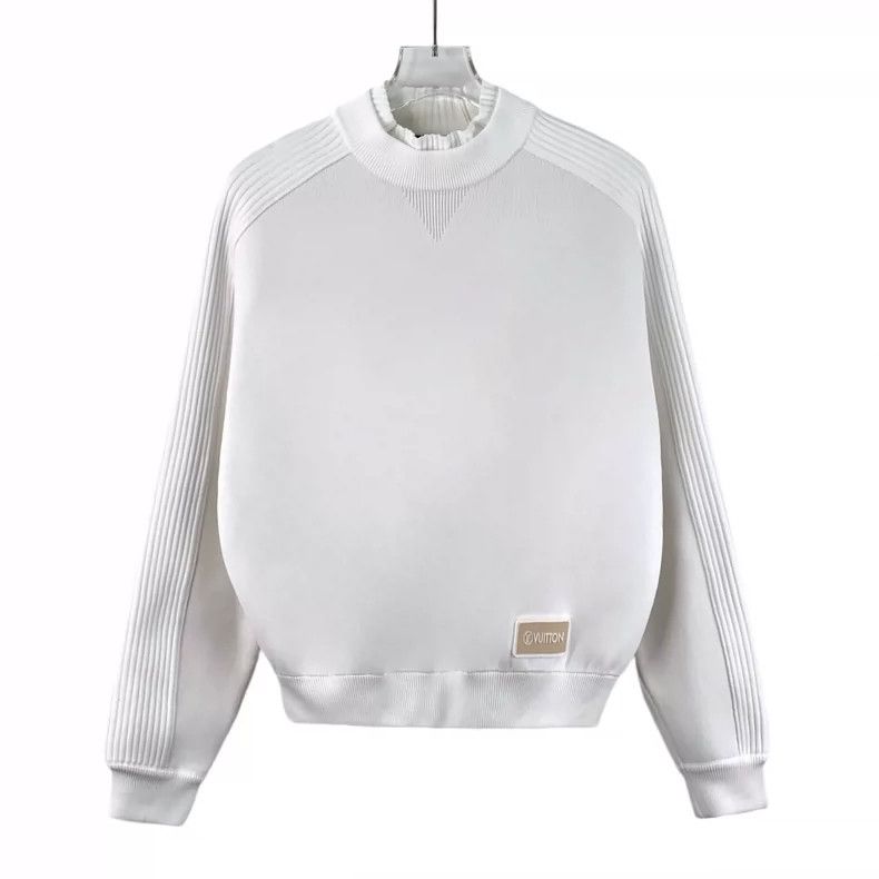 Louis Vuitton louis vuitton white logo crewneck sweatshirt-dmc Size US XS / EU 42 / 0 - 1 Thumbnail