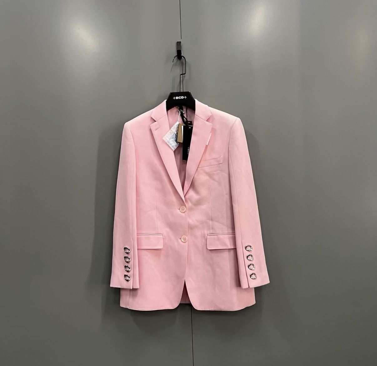 Burberry Burberry pink single-breasted blazer J41 Size XS / US 0-2 / IT 36-38 - 1 Thumbnail