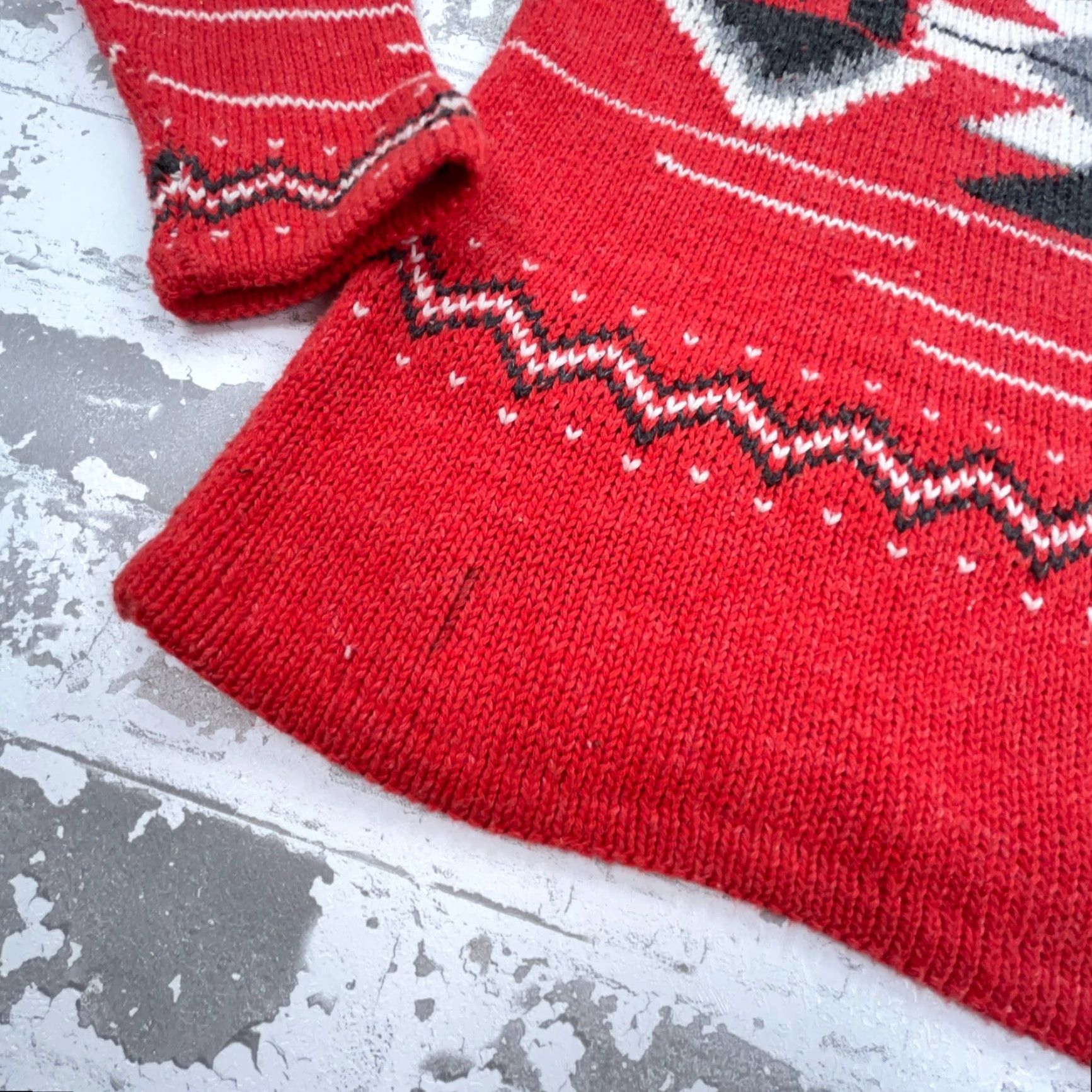Ralph Lauren Lauren Ralph Lauren Sweater Women Small Red Aztec Southwestern Tribal Knit LRL Size S / US 4 / IT 40 - 4 Thumbnail