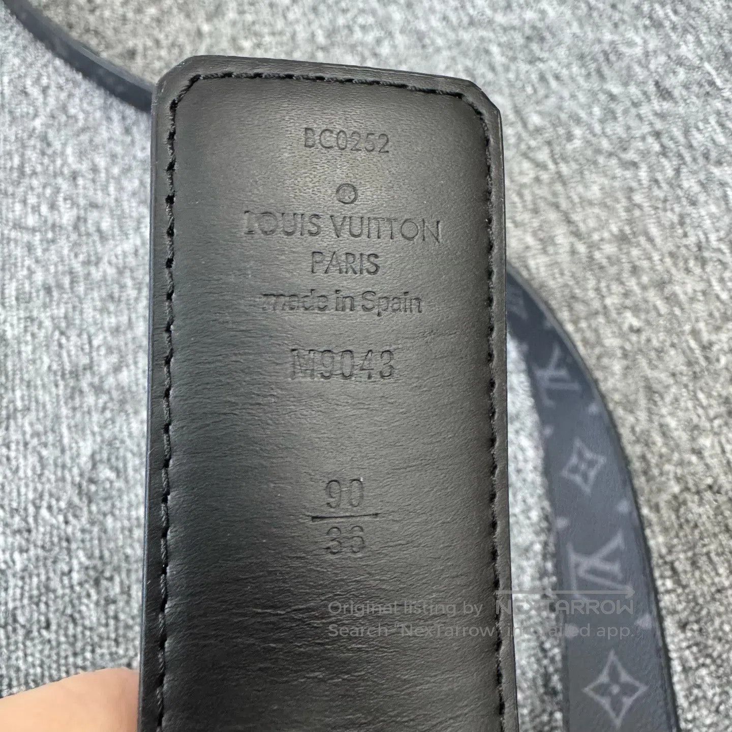Louis Vuitton Louis Vuitton Silver buckle, full-print reading glasses, b Size ONE SIZE - 7 Thumbnail