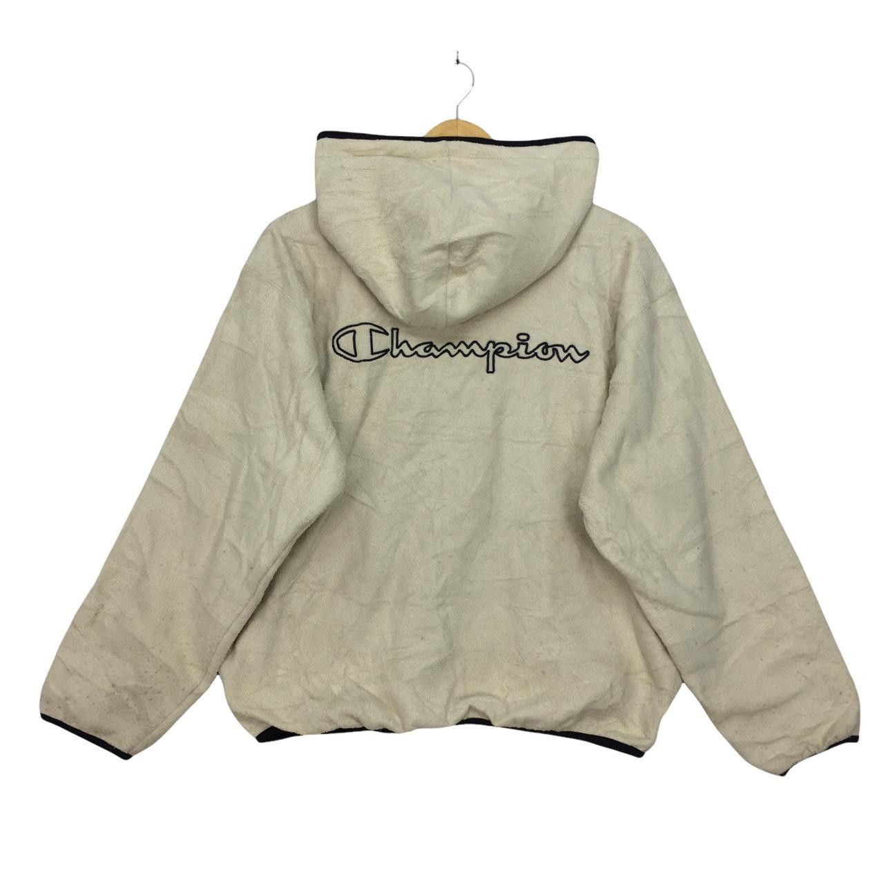 Champion Vtg CHAMPION Zip Up Fleece Hoodie Jacket Sweater Size US M / EU 48-50 / 2 - 3 Thumbnail