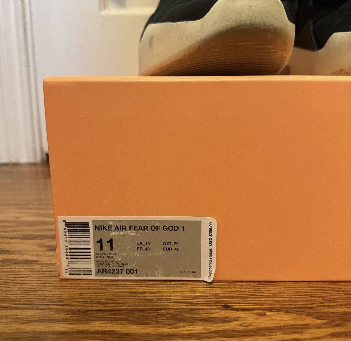 Fear of God × Nike Nike Air Fear of God 1 Size US 11 / EU 44 - 7 Thumbnail