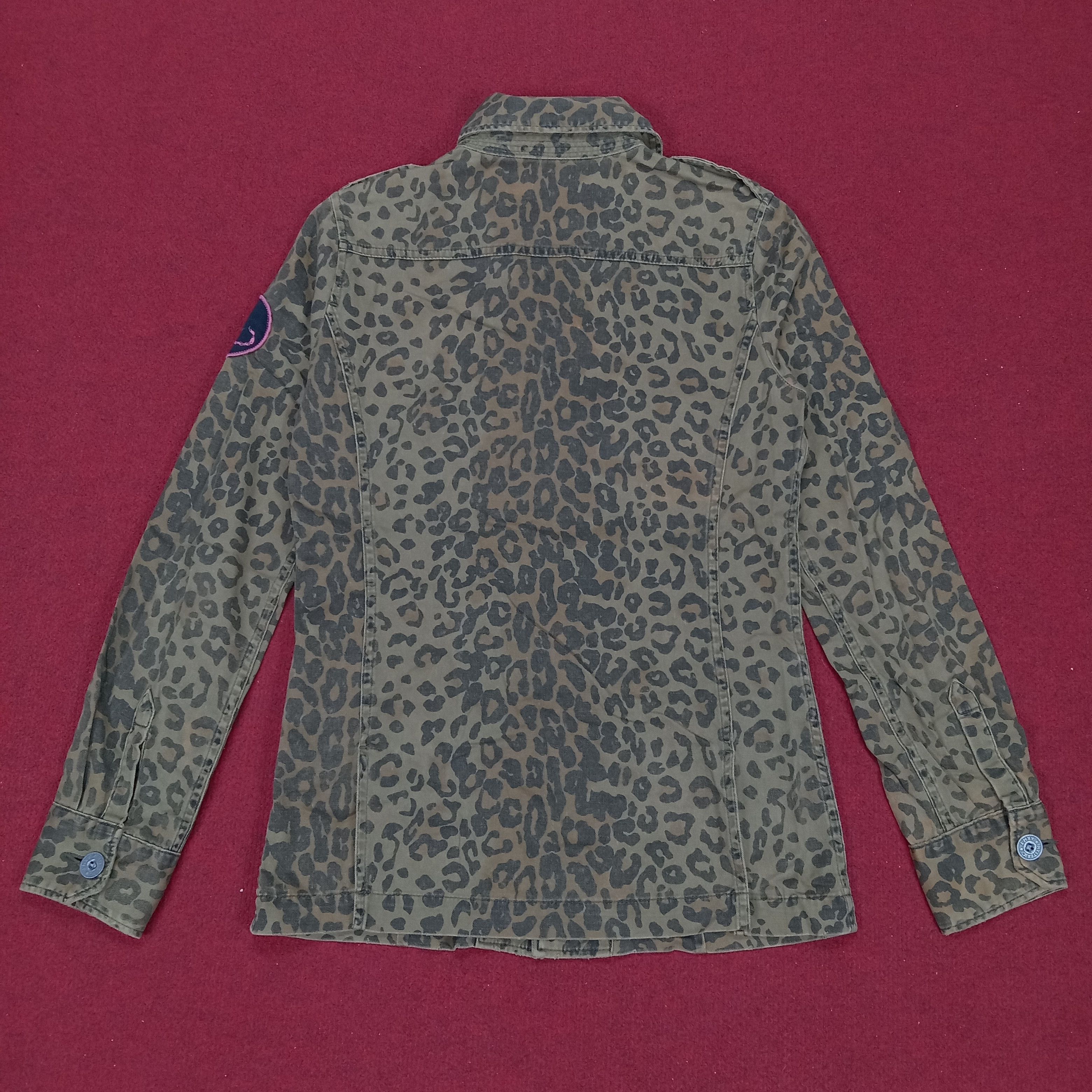 Hysteric Glamour × Japanese Brand × Vintage Hysteric Glamour Rock Punk Rare Camo Design Style Jacket Size XS / US 0-2 / IT 36-38 - 4 Thumbnail