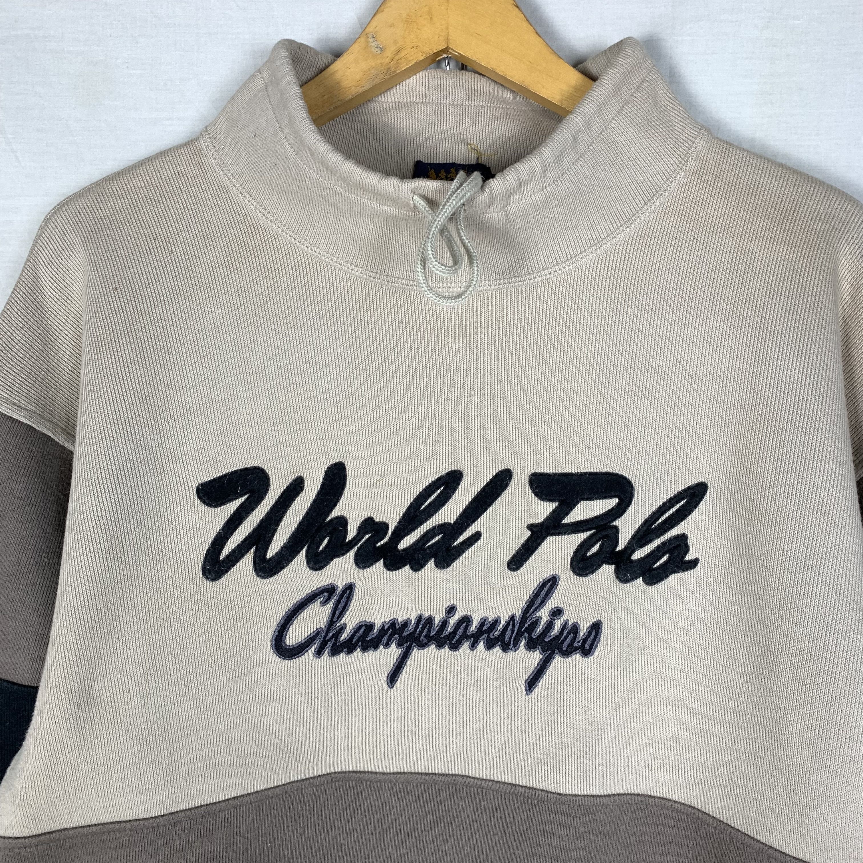 Vintage Vintage World Polo Championships Sweatshirt Crewneck Size US M / EU 48-50 / 2 - 4 Thumbnail