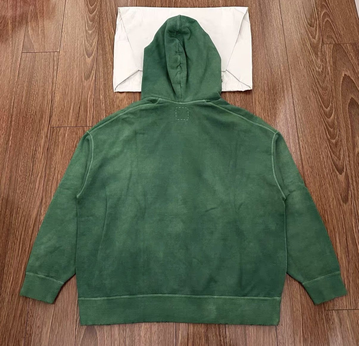 Visvim VISVIM AMPLUS HOODIE P.O. (UNEVEN DYE) 20SS Tie-dye Hoodie Size US M / EU 48-50 / 2 - 2 Thumbnail