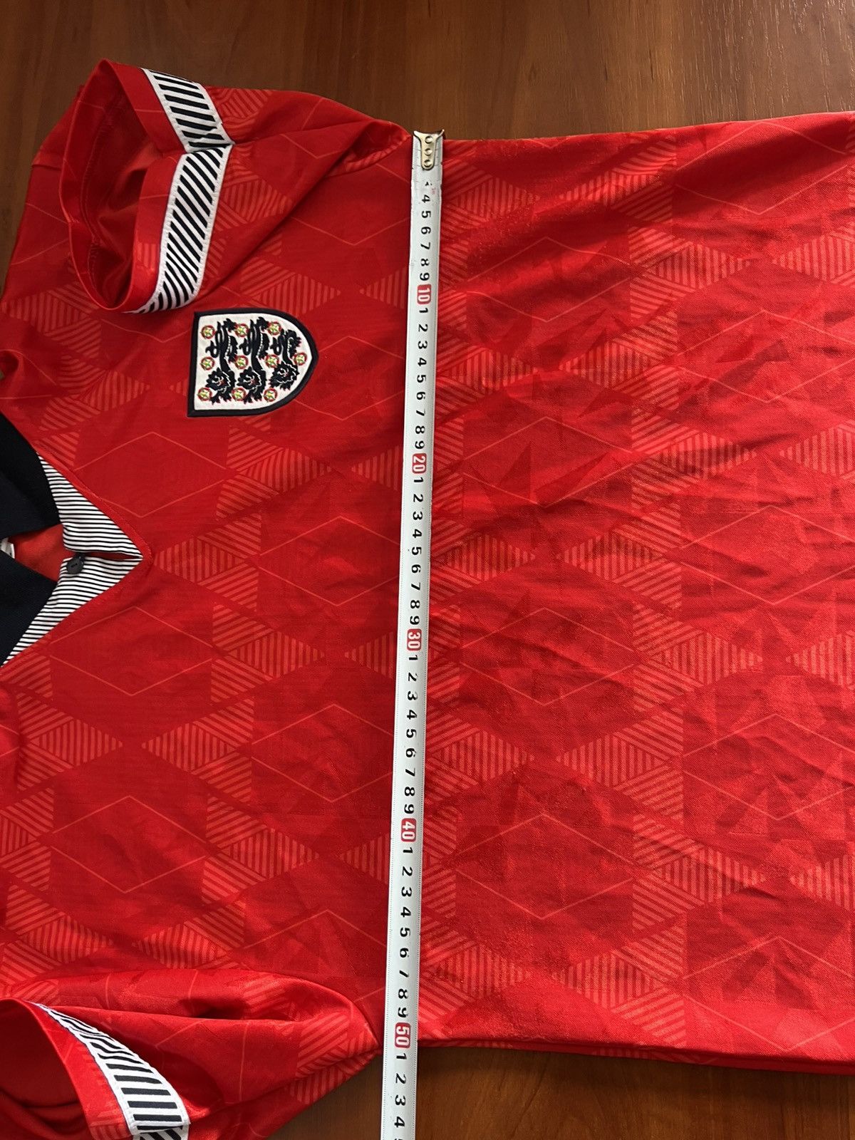Vintage 1990 ENGLAND TEAM RETRO REMAKE AWAY SOCCER JERSEY SHIRT M Size US M / EU 48-50 / 2 - 13 Thumbnail