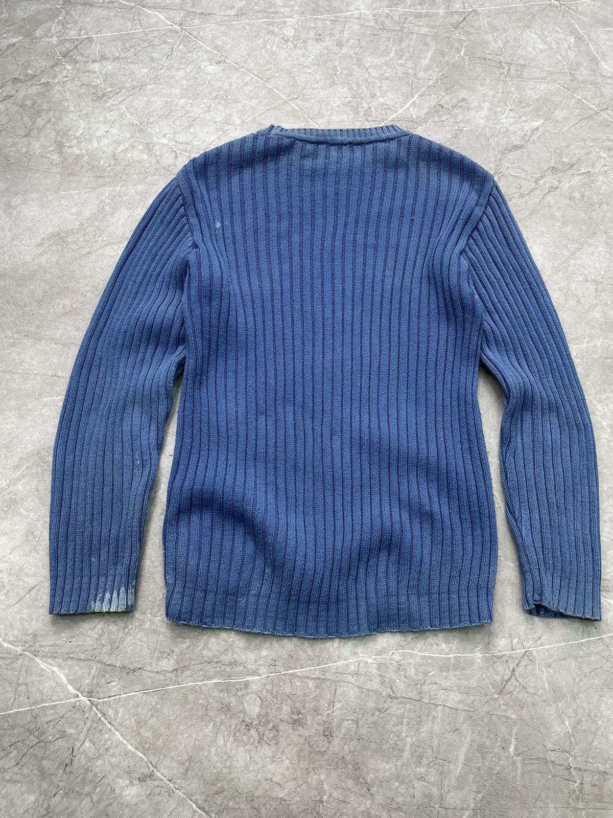 Hysteric Glamour × If Six Was Nine × Moschino Vintage Avant Garde Sweater zip striped ribbed Japanese y2k Size US L / EU 52-54 / 3 - 8 Thumbnail