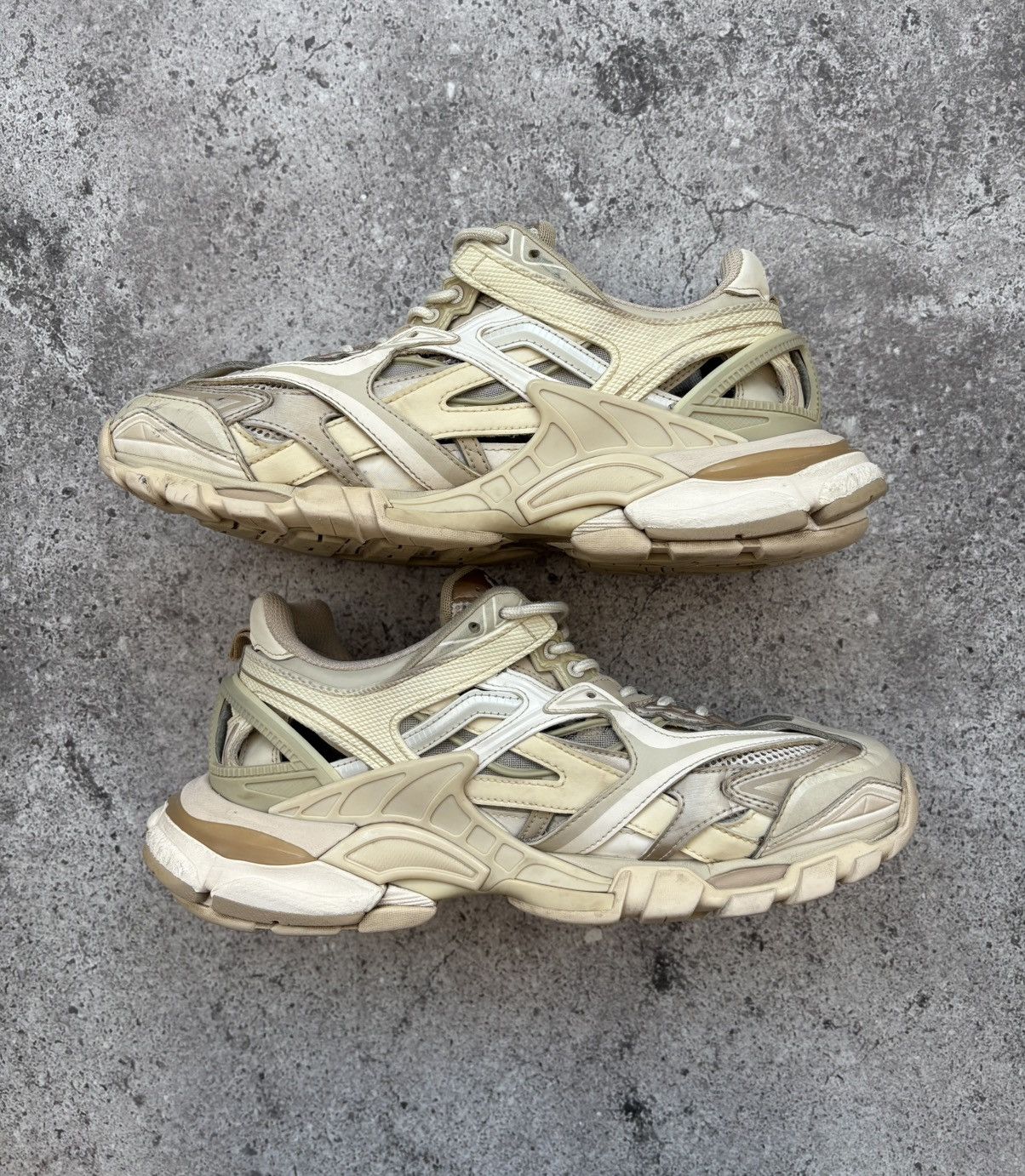 Balenciaga Balenciaga Track 2 Beige Size US 9 / EU 42 - 4 Thumbnail