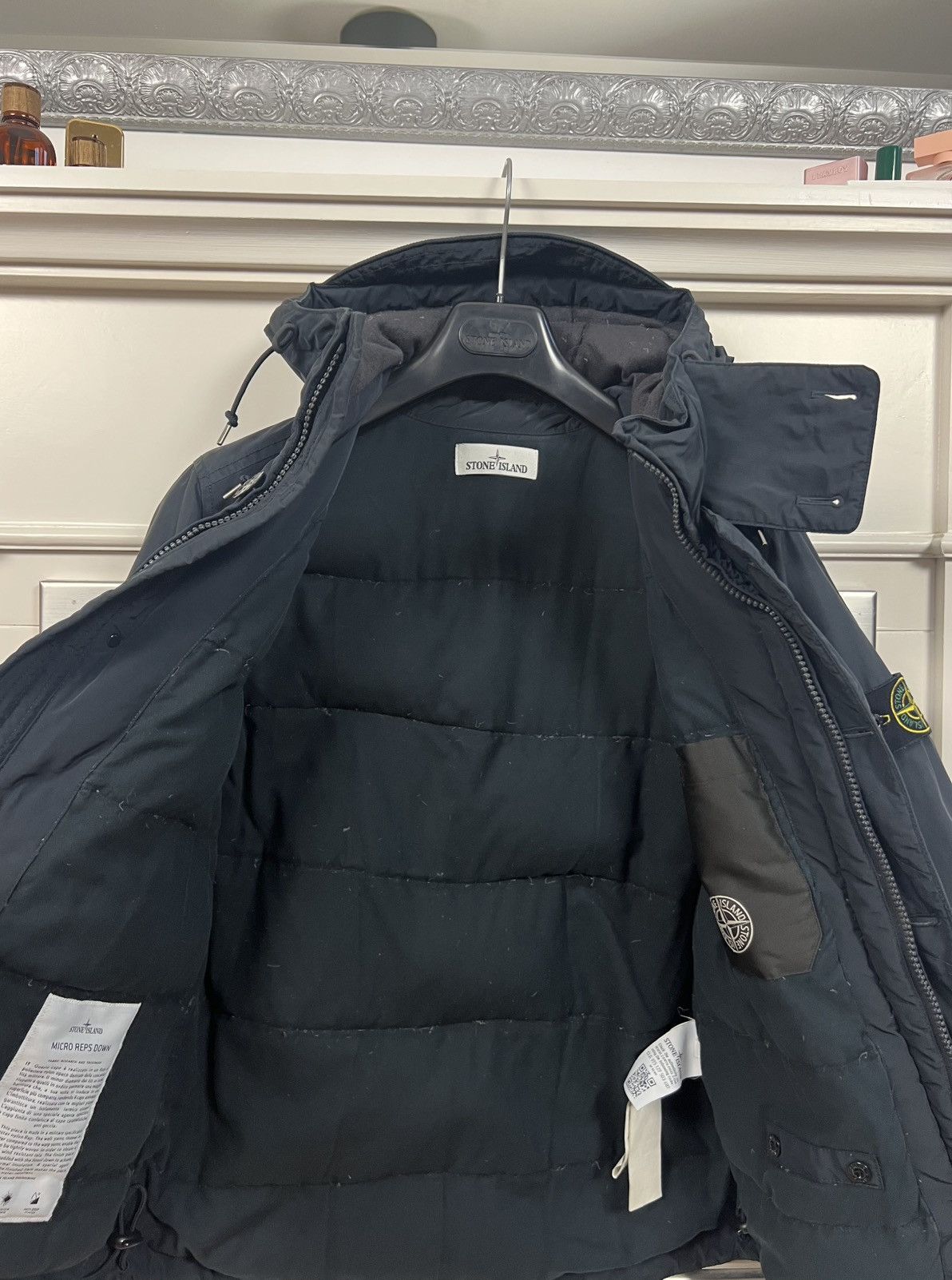Stone Island Stone Island | Micro Reps Down TC | Dark Navy | Size S Size US S / EU 44-46 / 1 - 8 Thumbnail