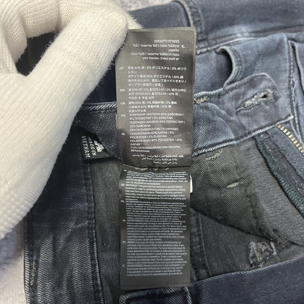 G-Star Vintage G-Star RAW Davin 3D Law Boyfriend Denim Black Jeans Size 28" / US 6 / IT 42 - 13 Thumbnail
