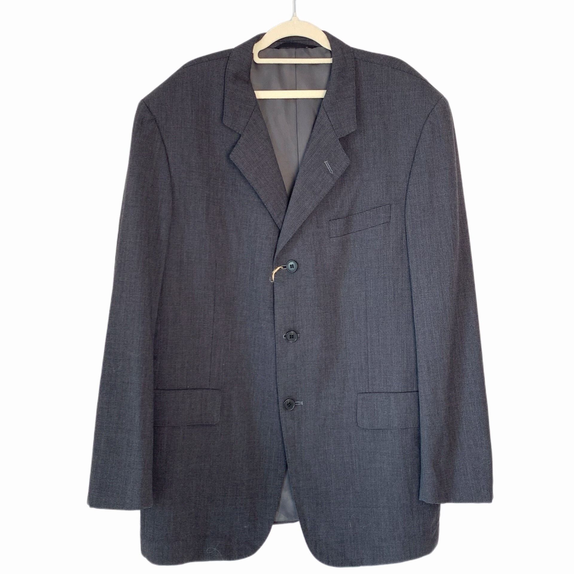 Yohji Yamamoto Yohji Yamamoto Men's Suit Jacket Size US M / EU 48-50 / 2 - 1 Thumbnail