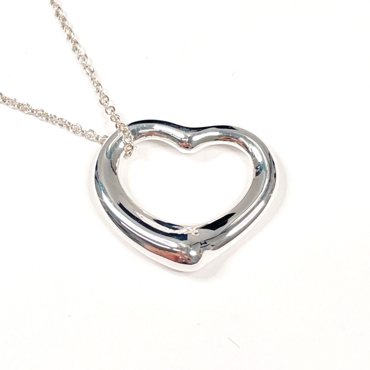 Tiffany & Co. Tiffany & Co. Tiffany&Co. Open Heart Silver925 Necklace Precious Metal Necklace DUTY FREE for USA Size ONE SIZE - 1 Thumbnail