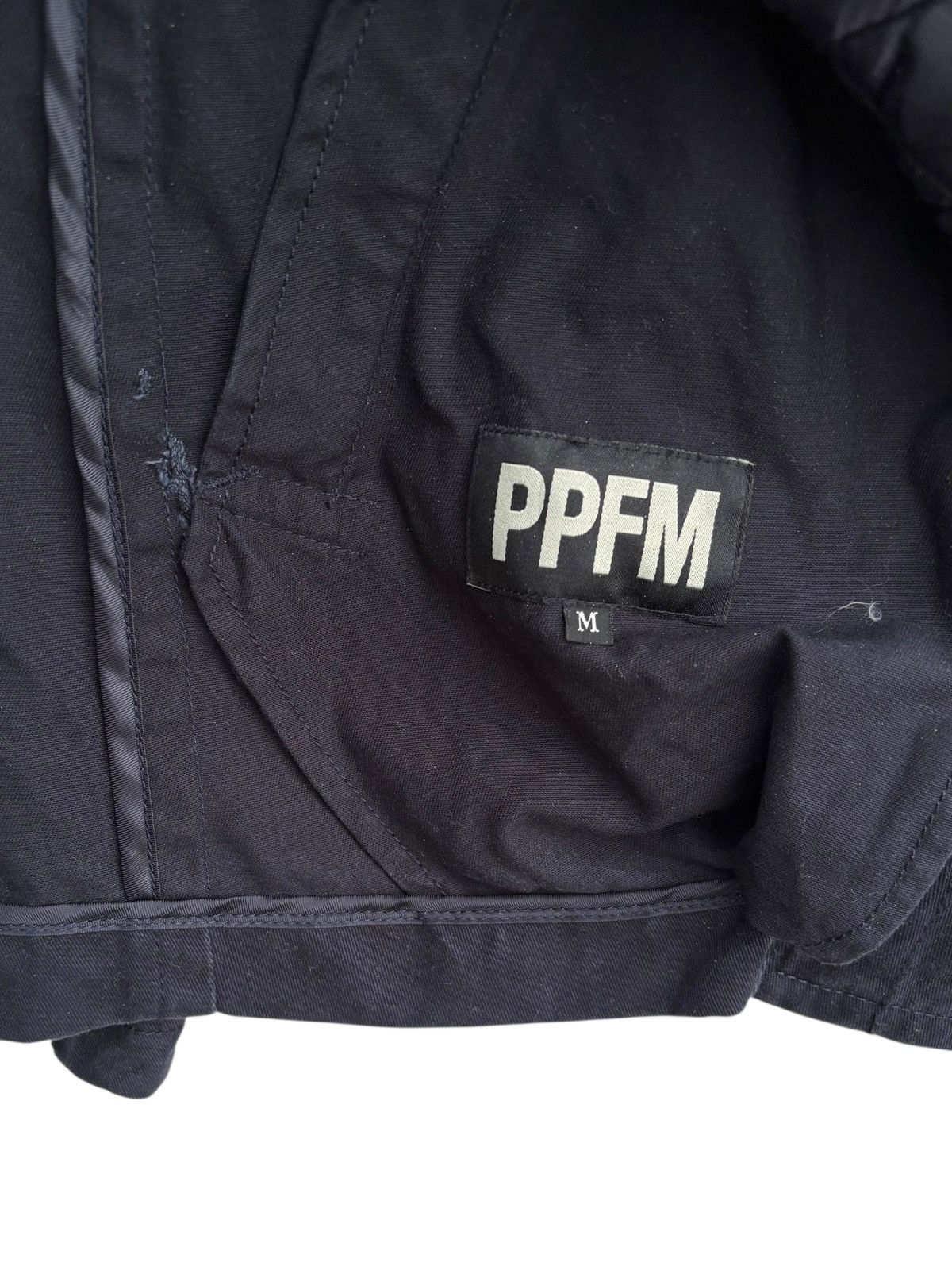 PPFM PPFM Japan Dark Blue Hoodie Jacket Size US S / EU 44-46 / 1 - 5 Thumbnail