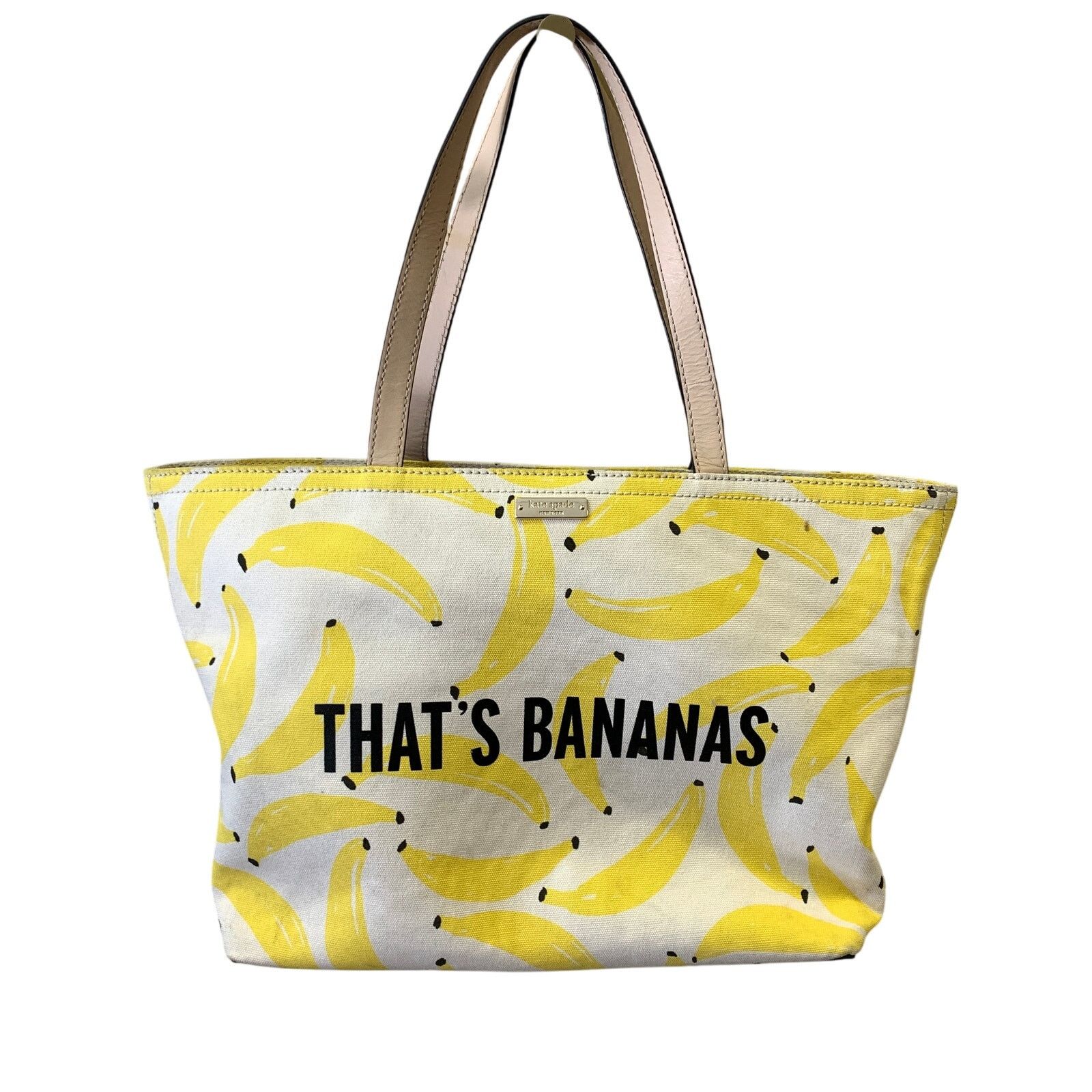 Kate Spade Kate Spade Flights Of Fancy "Thats Bananas" Francis Tote Bag Size ONE SIZE - 1 Thumbnail