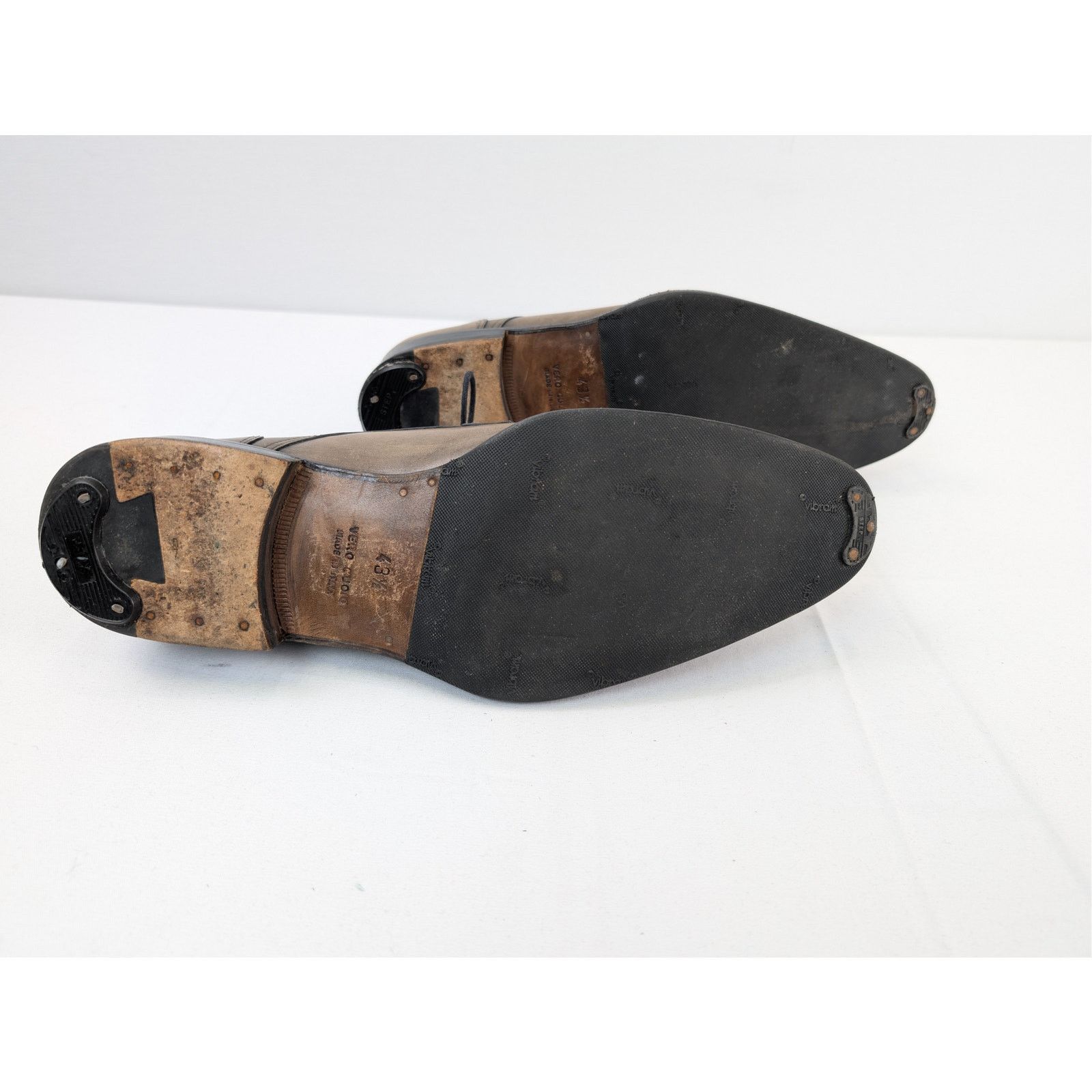 David Eden o1rshd1 CC20 Leather Shoe Boots in Beige Size US 10.5 / EU 43-44 - 12 Thumbnail