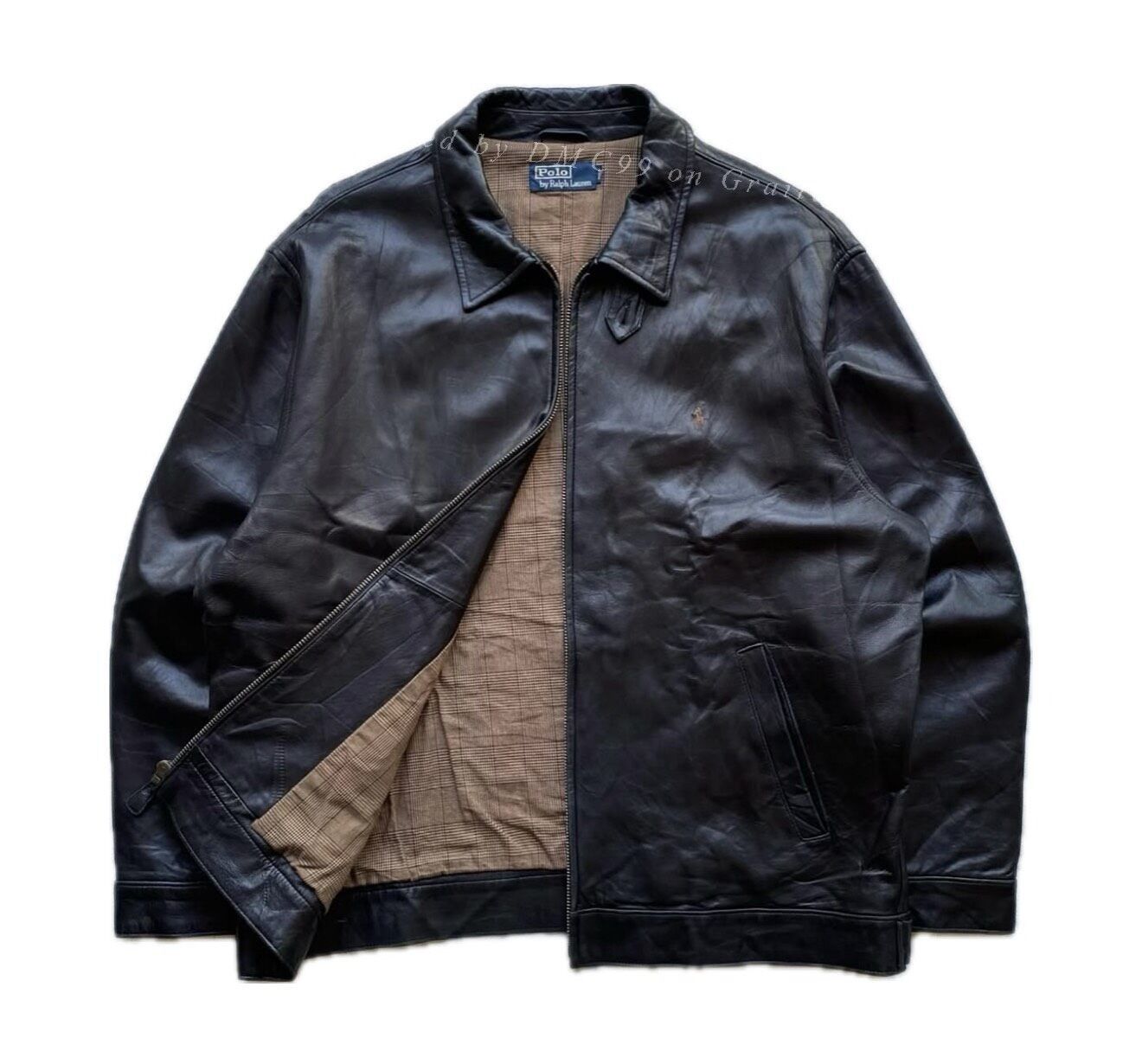 Ralph Lauren Vintage Polo Ralph Lauren 1990s Leather Jacket Size US M / EU 48-50 / 2 - 1 Thumbnail