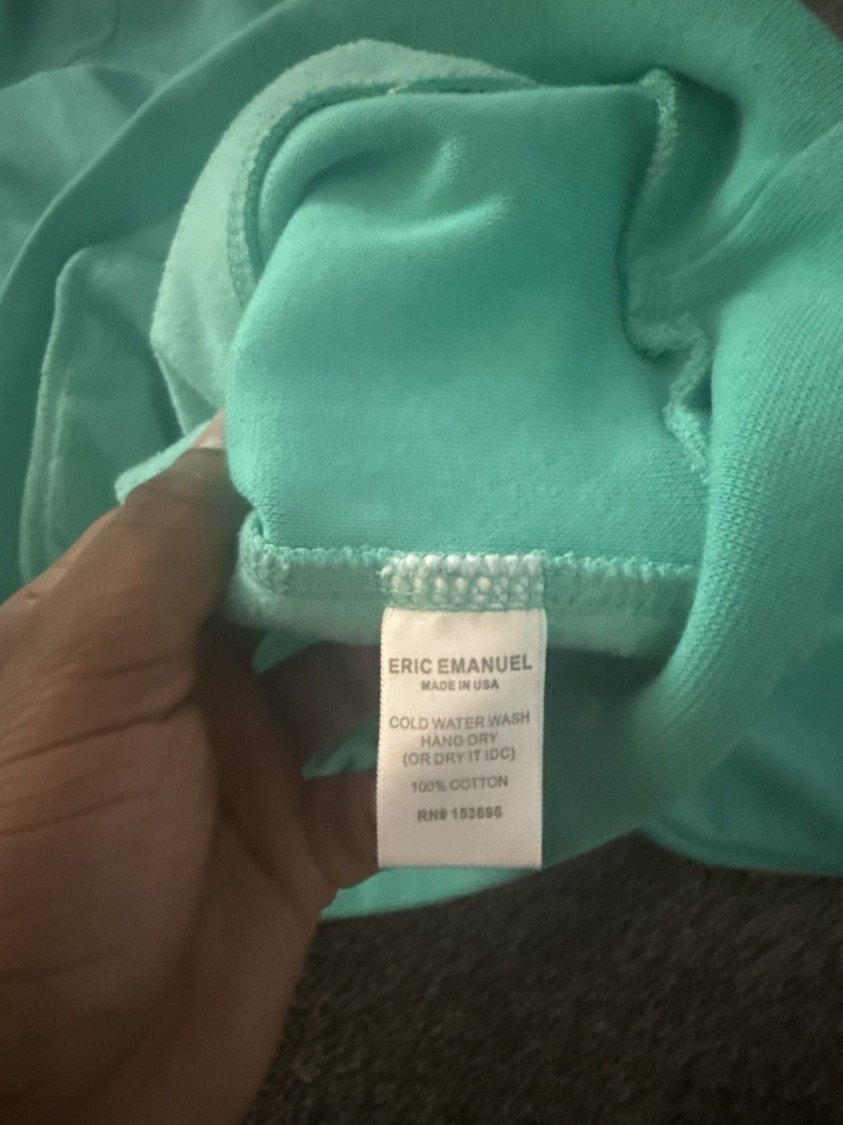 Eric Emanuel Eric Emanuel EE turquoise purple logo Size US XL / EU 56 / 4 - 2 Thumbnail