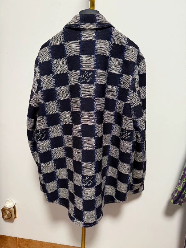 Louis Vuitton Louis VuittonCheckerboard Shirt Long Sleeve shirt 2502-Next Size US L / EU 52-54 / 3 - 2 Thumbnail