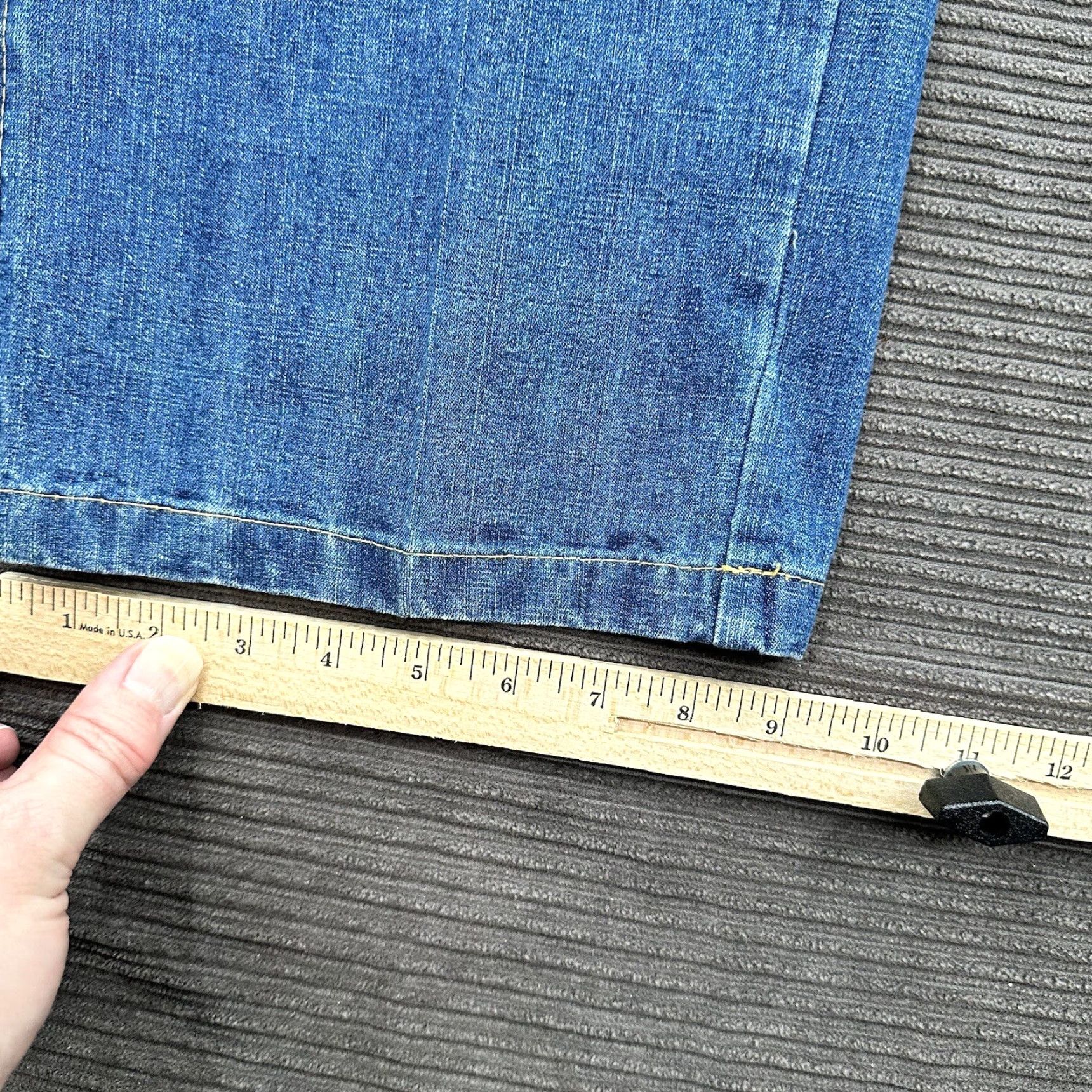 Rocawear Rocawear Jeans Men 38/32.5 Blue Cotton Denim Baggy Straight Relaxed Regular 90s Theme Mens Jeans Size US 38 / EU 54 - 6 Thumbnail