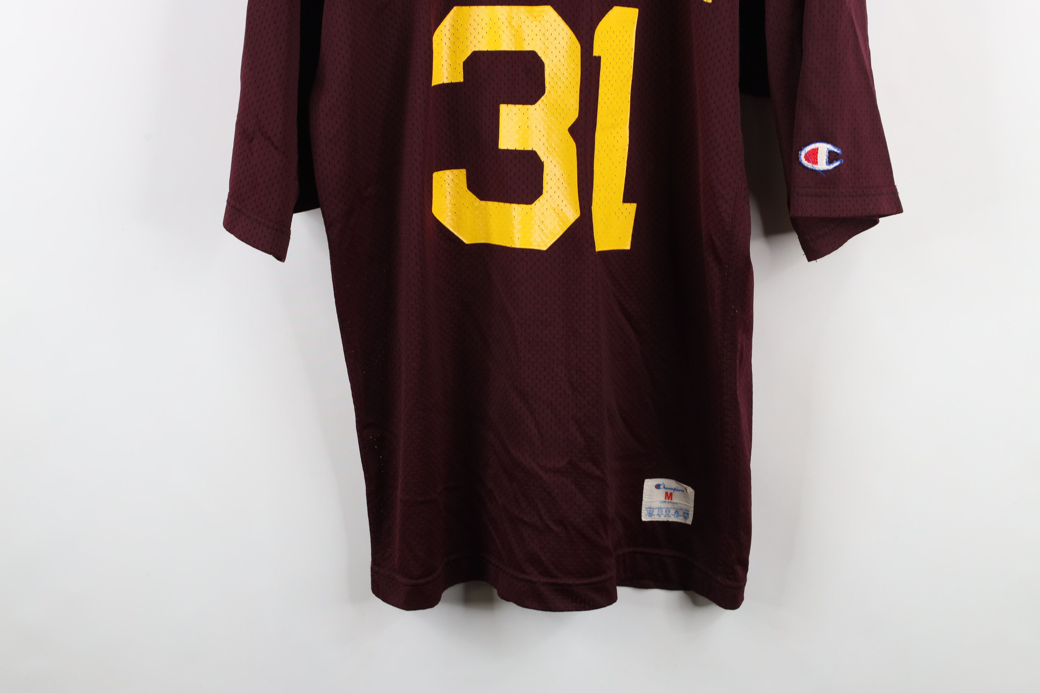 Champion × Vintage Vintage 80s Champion Michigan University Football Jersey US Size US M / EU 48-50 / 2 - 3 Thumbnail