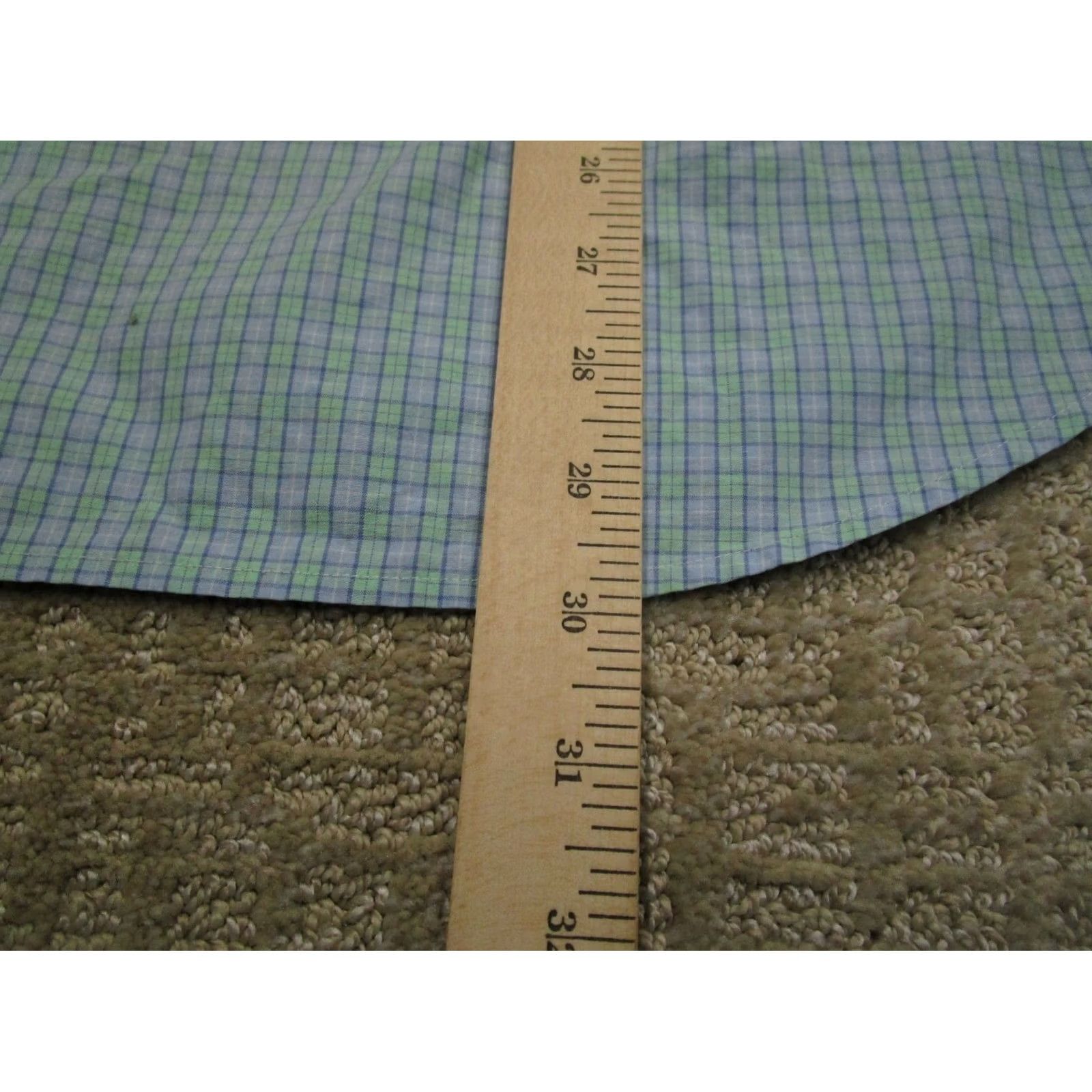 Vineyard Vines Vineyard Vines Shirt Men Medium Blue Aqua Plaid Tucker Long Sleeve Button Down Size US M / EU 48-50 / 2 - 7 Thumbnail