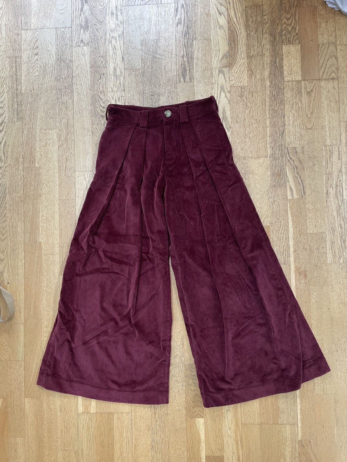 S.S.Daley S.S Daley Amer Corduroy Wide-leg Trousers Size US 34 / EU 50 - 1 Thumbnail