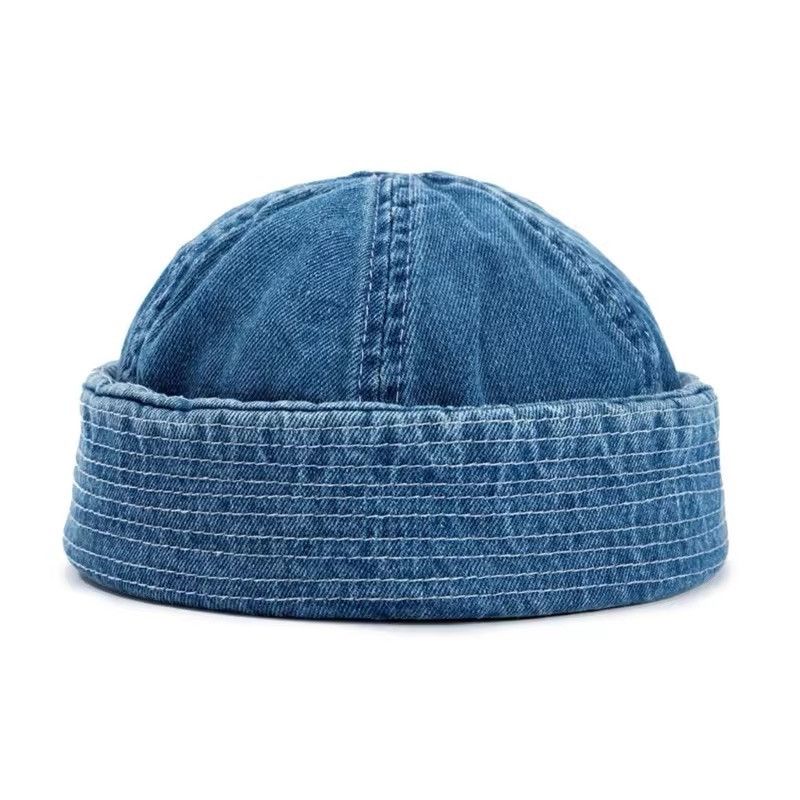 Japanese Brand × Vintage Japanese Blue Boro Melon Hat Size ONE SIZE - 2 Thumbnail