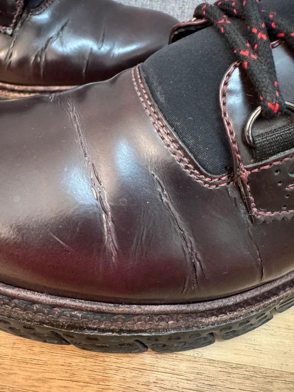 Barracuda Barracuda Italy Leather Lace Ups Burgundy shoes size 40 Size US 10 / IT 40 - 14 Thumbnail