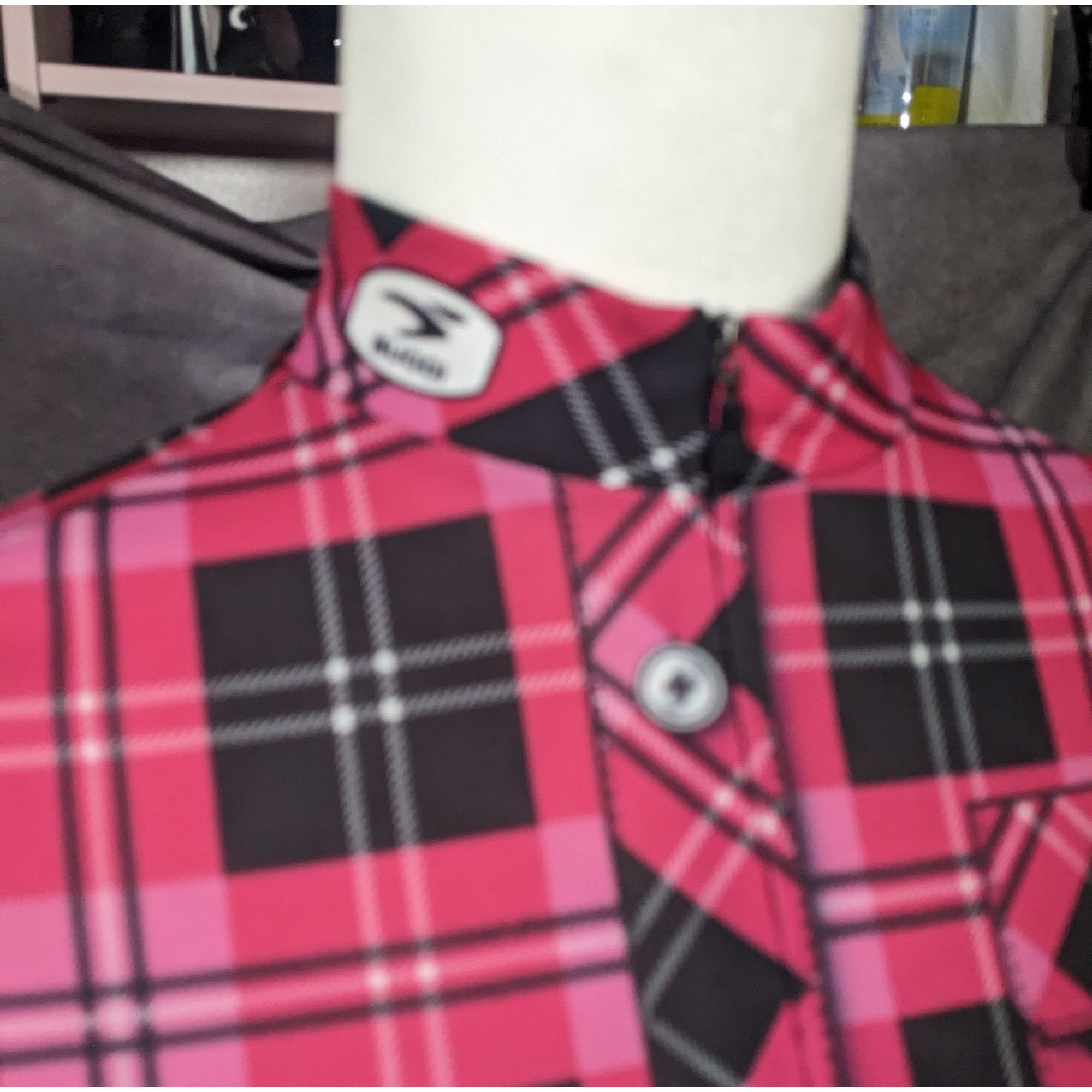 Other Sugoi Lumber Jane Pink And Black Plaid Cycling Jersey With P Size S / US 4 / IT 40 - 14 Thumbnail