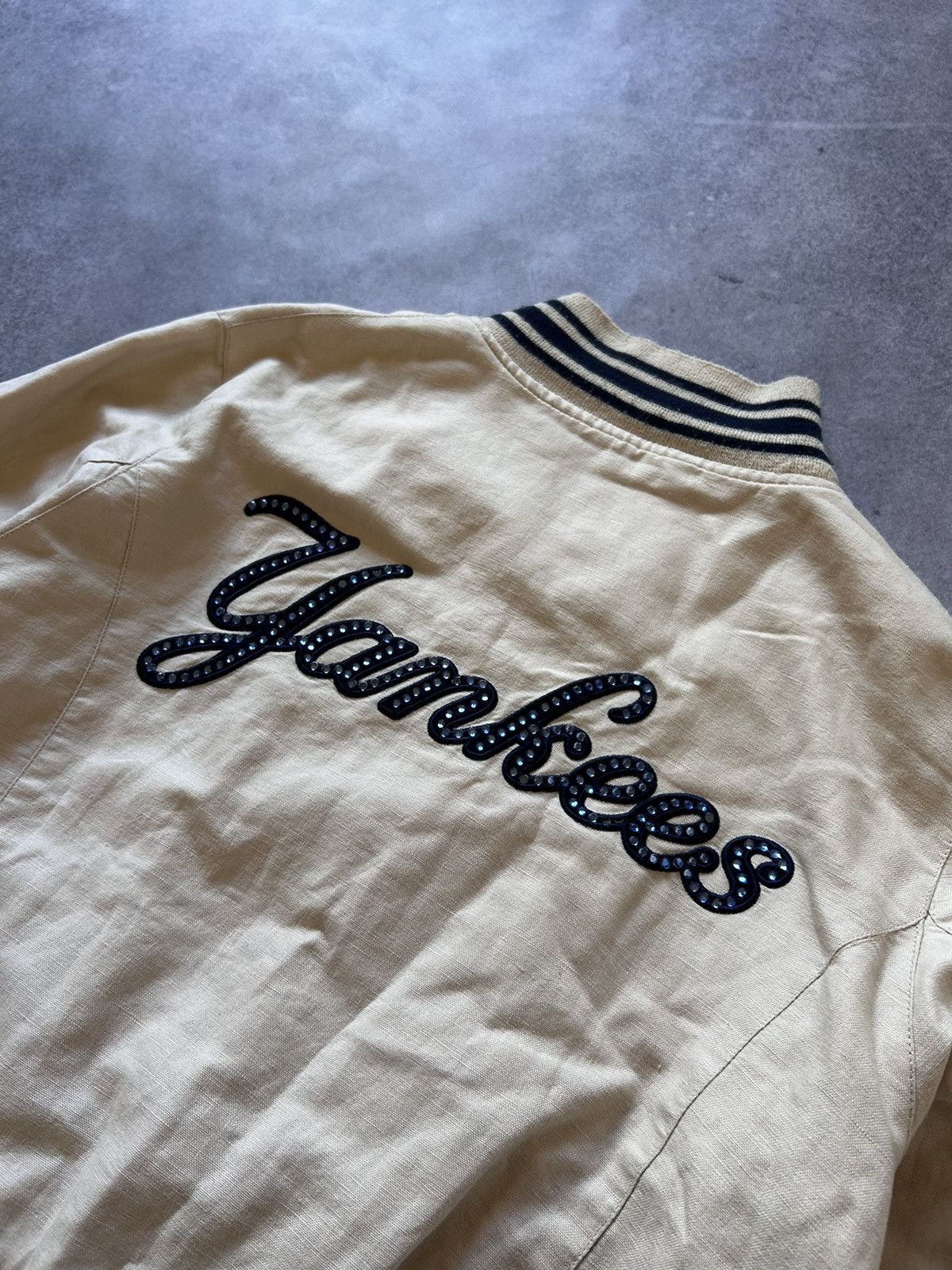 Vintage Vintage Yankees Big logo Bombers jacket y2k Size US M / EU 48-50 / 2 - 5 Thumbnail