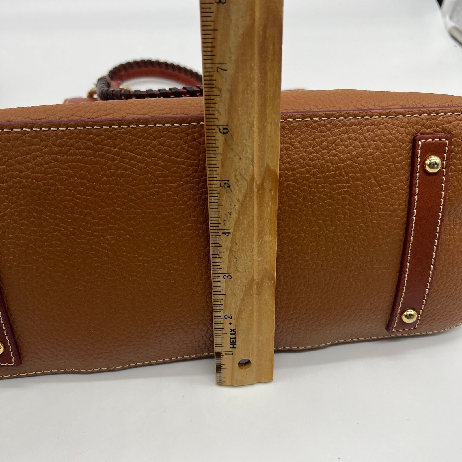 Dooney & Bourke Dooney & Bourke Pebble Leather Aubrey Satchel Satchel Size ONE SIZE - 13 Thumbnail