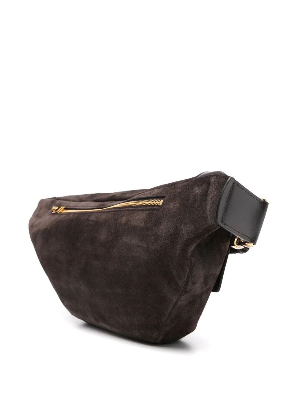 Tom Ford 🔥$2.8K VALUE🔥Suede Buckle Brown Belt Bag Size ONE SIZE - 2 Thumbnail