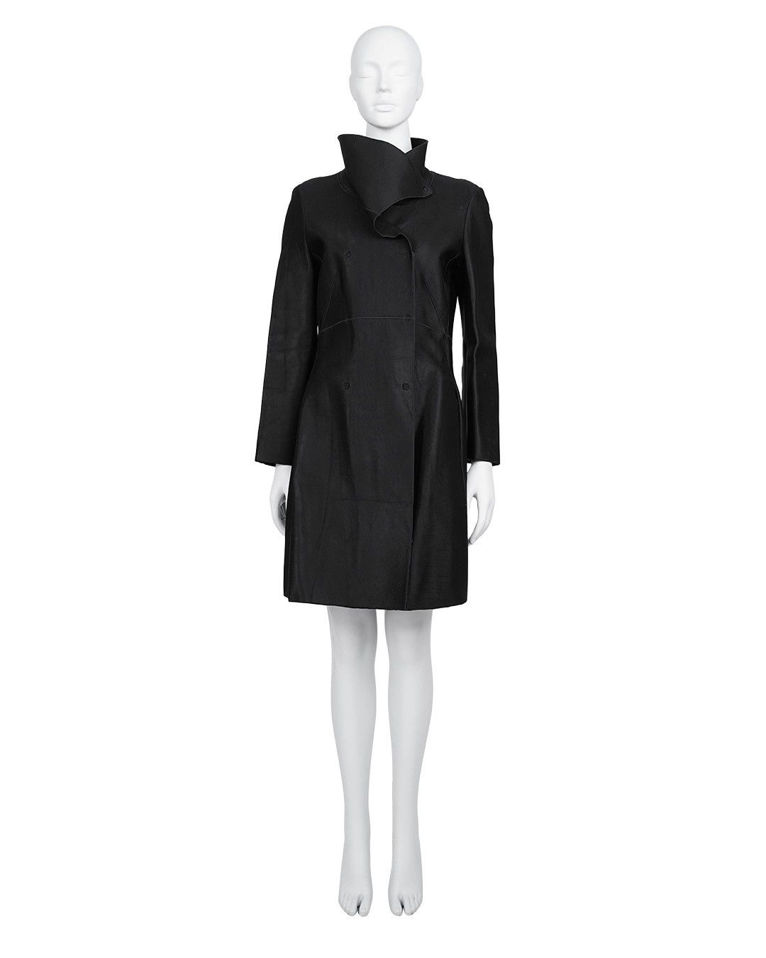 Giorgio Armani Giorgio Armani F/W2003 Neoprene Coat Size M / US 6-8 / IT 42-44 - 1 Thumbnail