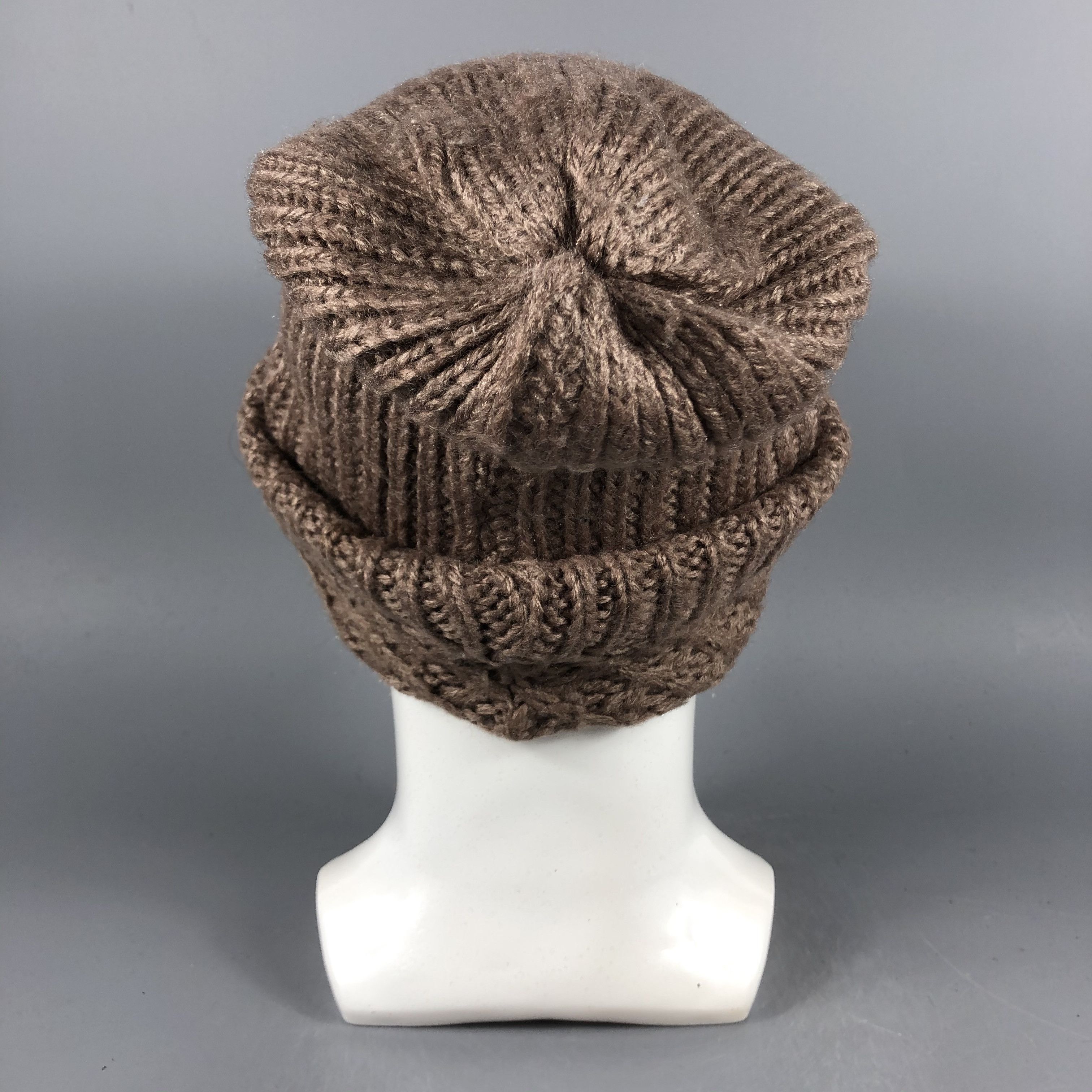 Japanese Brand × Vintage Japanese Brand Brown Beanie Snow Hat Snow Cap -D1298 Size ONE SIZE - 3 Thumbnail