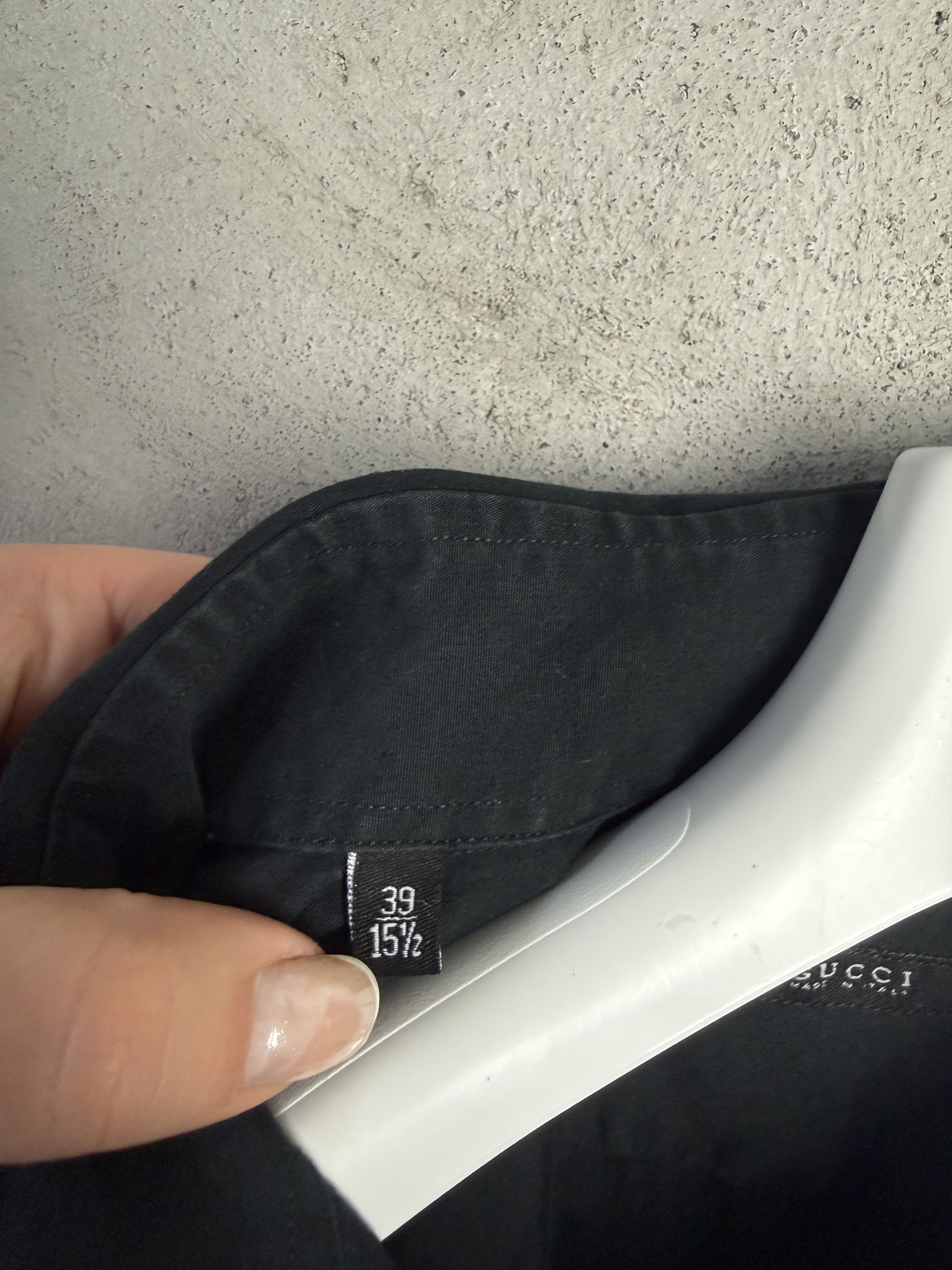 Gucci Gucci casual formal black shirt button ups Size US M / EU 48-50 / 2 - 5 Thumbnail