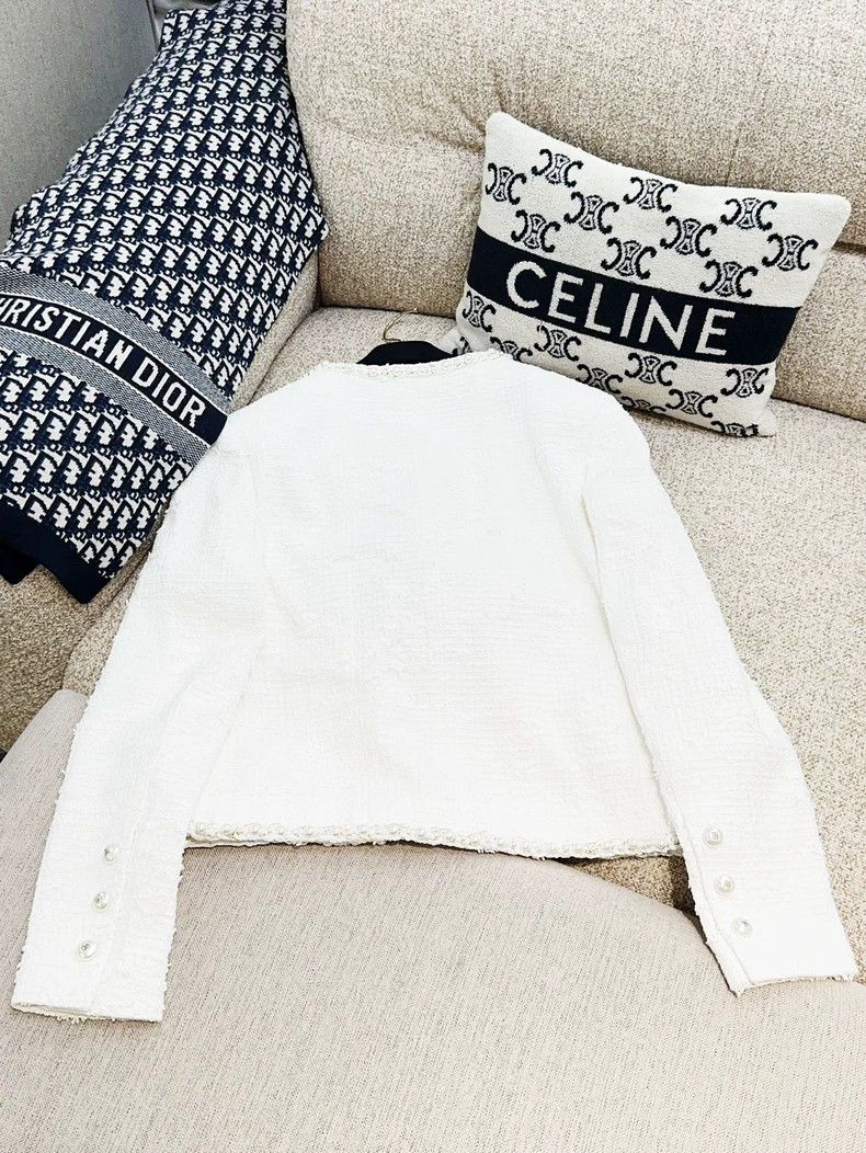 Chanel Chanel 25P Spring and Summer Preview White 40-yard Pearl R Size S / US 4 / IT 40 - 3 Thumbnail