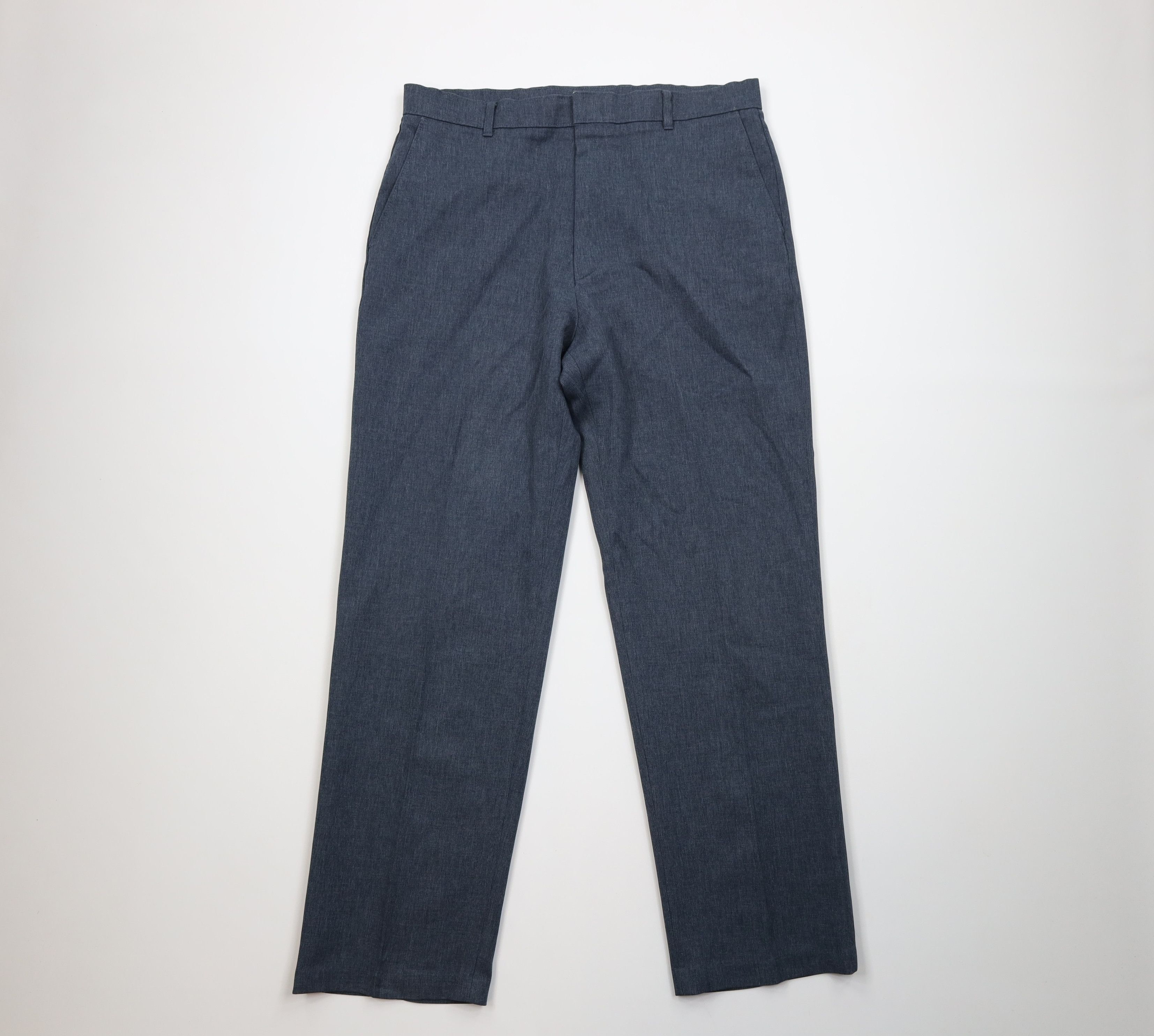 Levi's Vintage 90s Levis Straight Leg Chino Pants Heather Blue USA Size US 36 / EU 52 - 1 Thumbnail